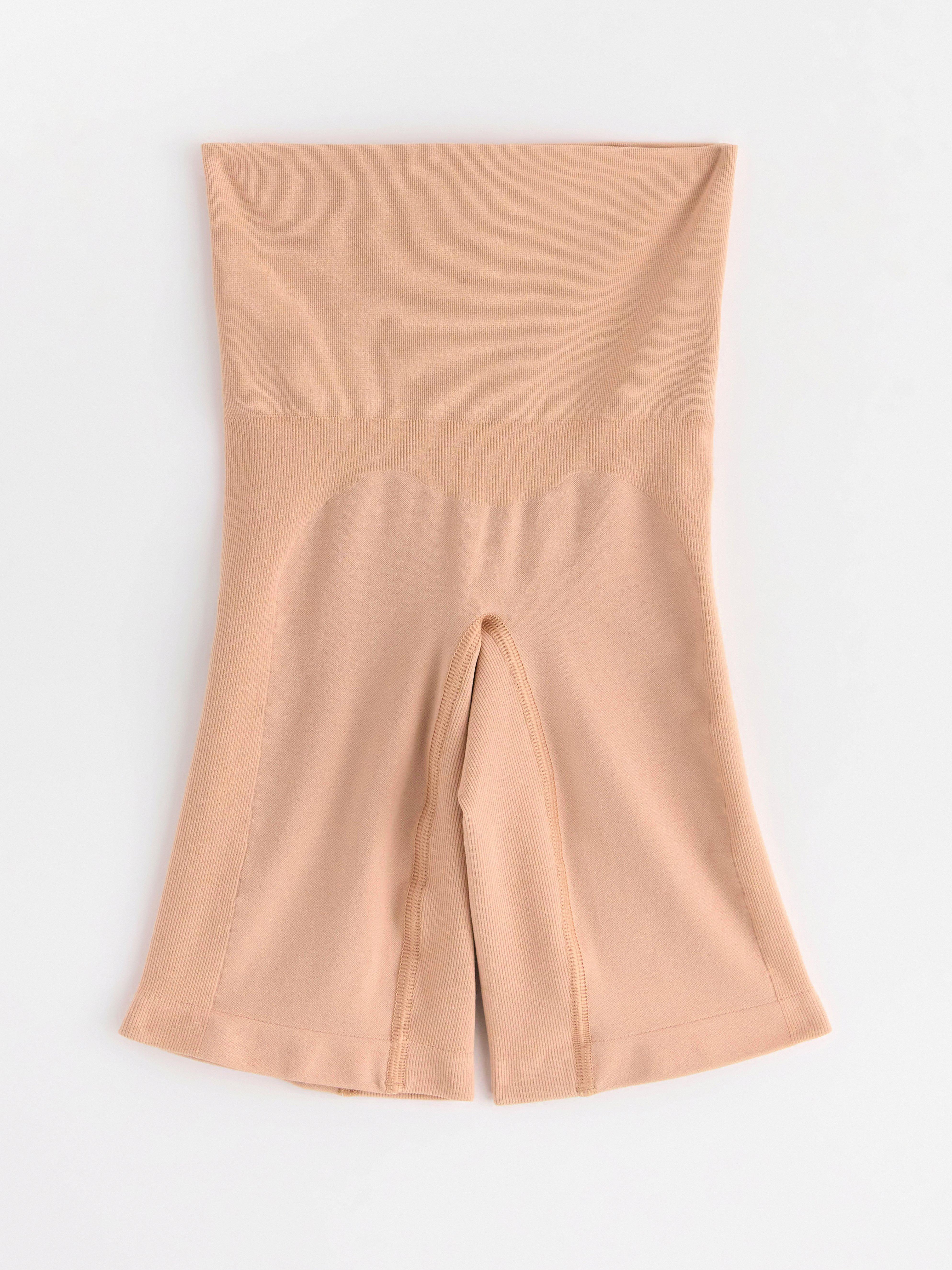 Zonal support Shaping biker briefs Beige
