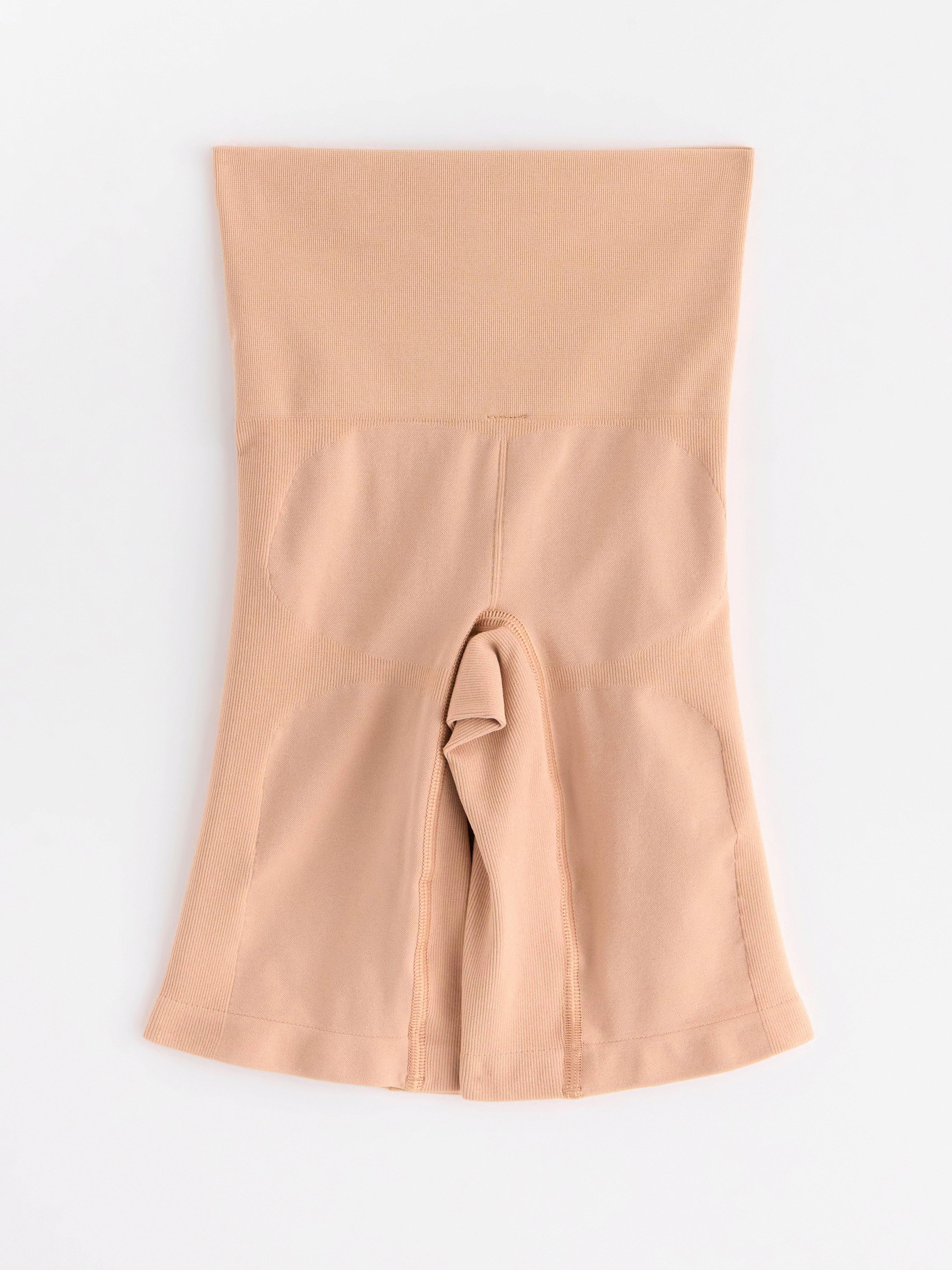 Zonal support Shaping biker briefs Beige