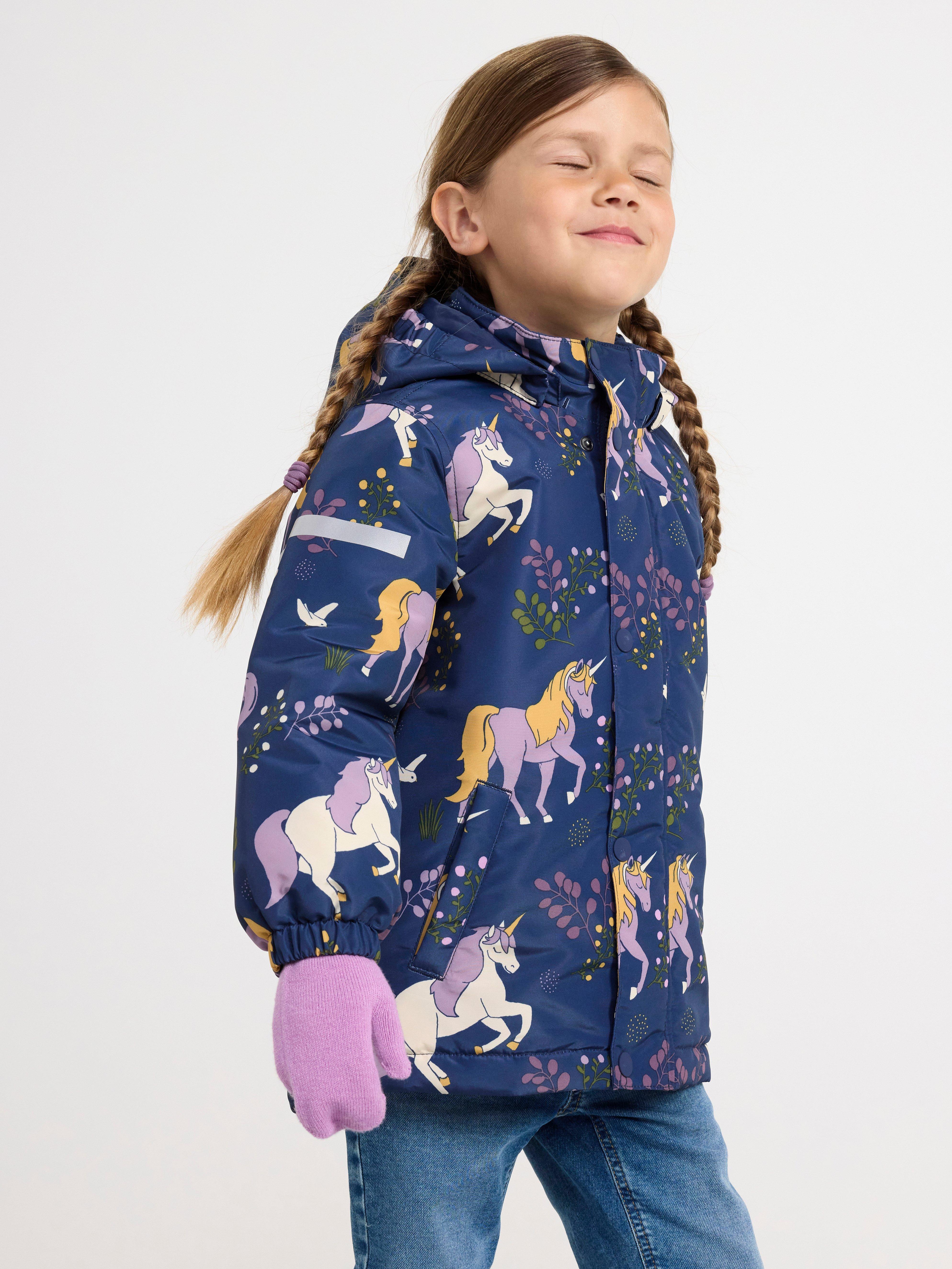 Water repellent padded jacket Dark Blue