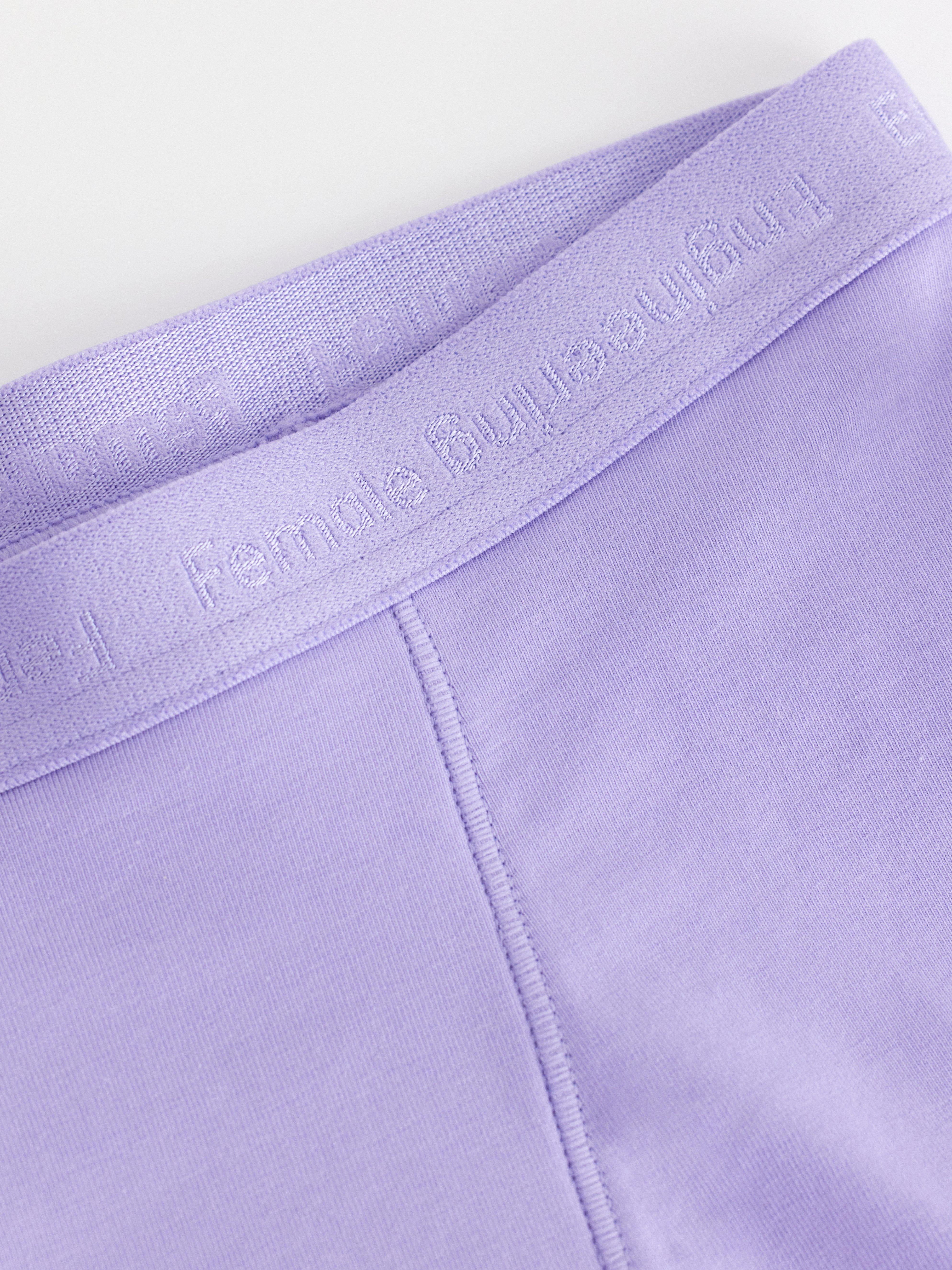 Engineered Teens Boxer Super Period Proof - Period Panty with extended gusset Dusty Lilac