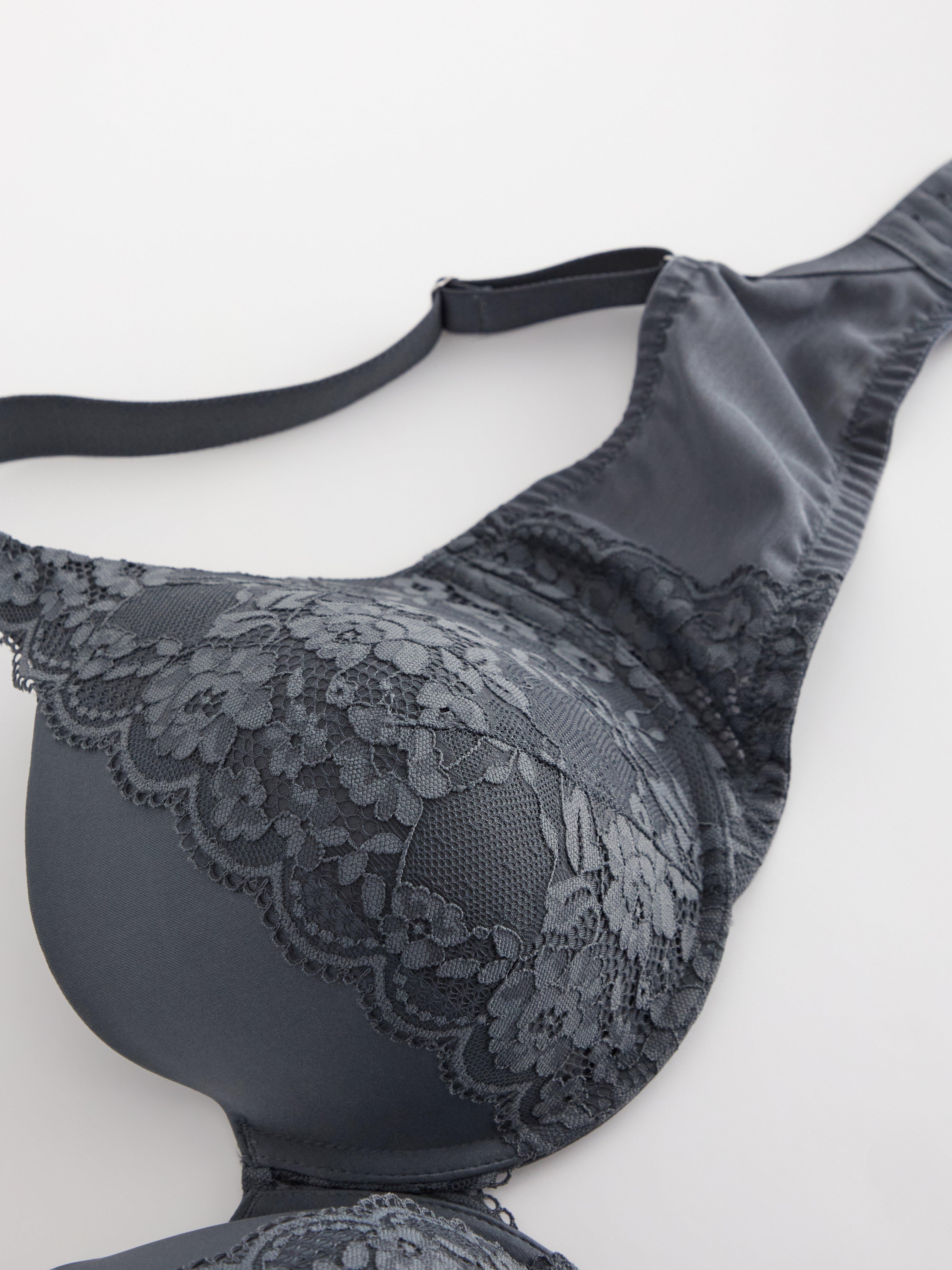 Dahlia t-shirt bra Dark Grey