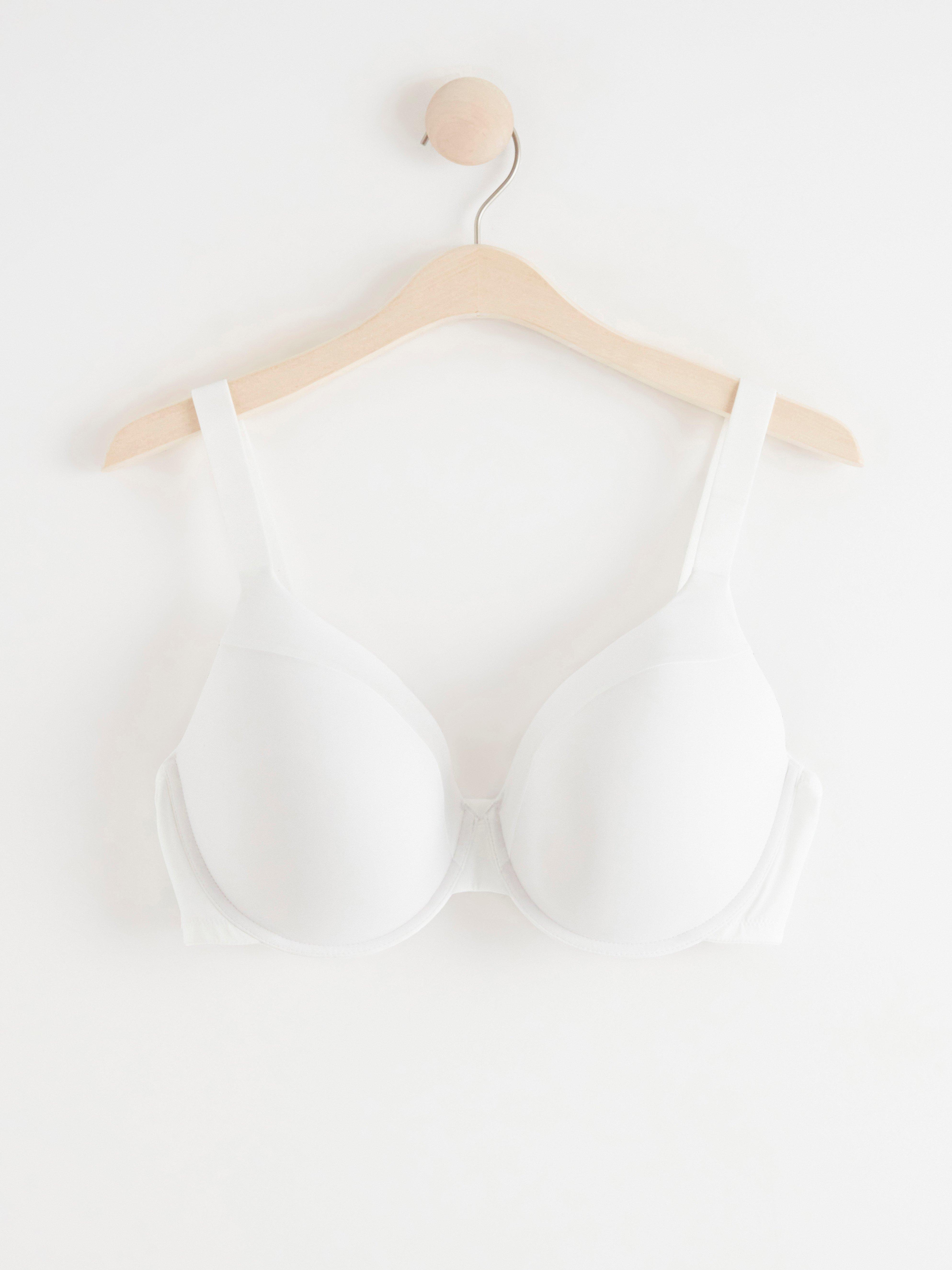 Dahlia T-shirt Bra White