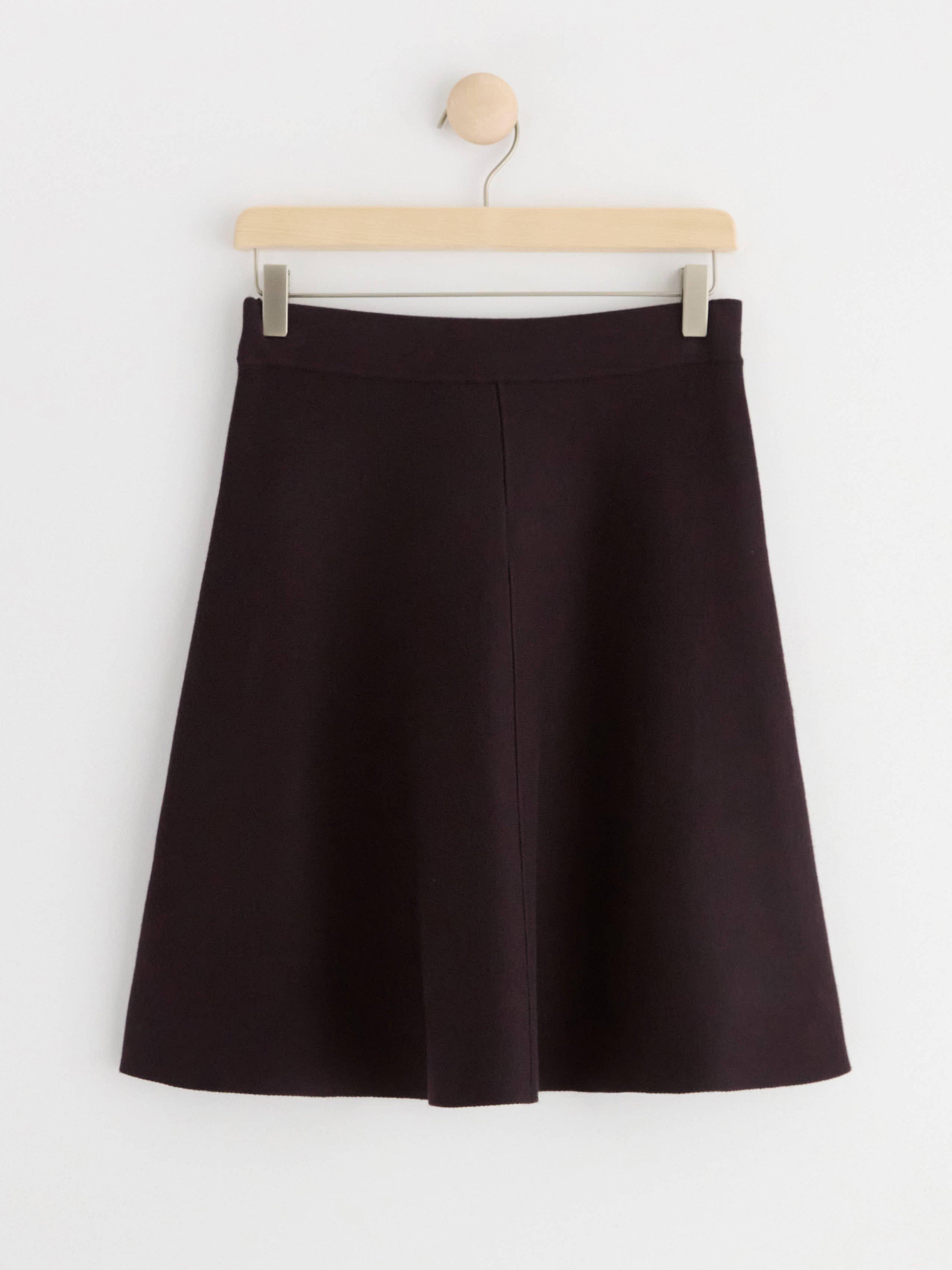 Skirt knitted Dk Dusty Lilac