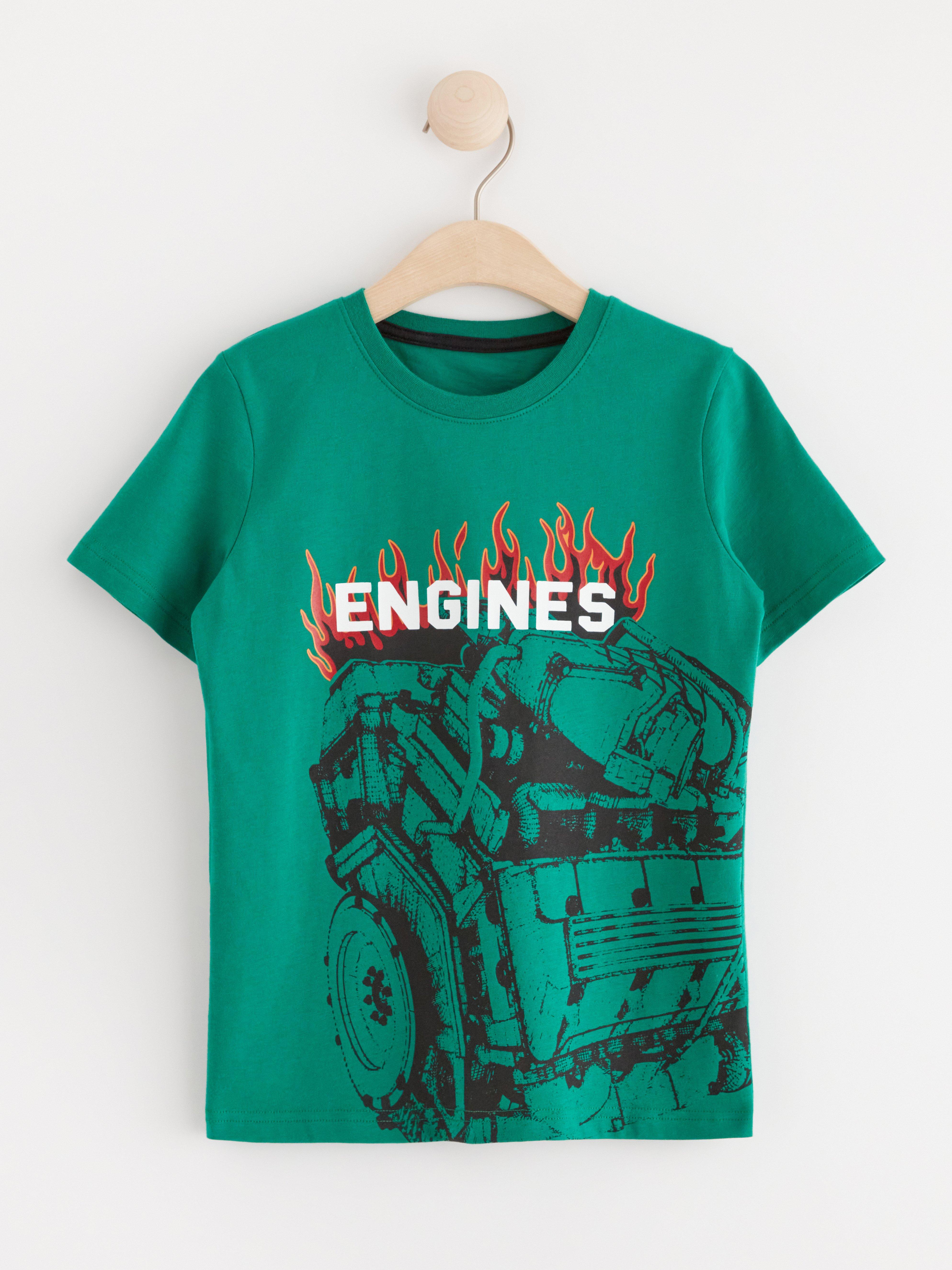 T-shirt with print Green