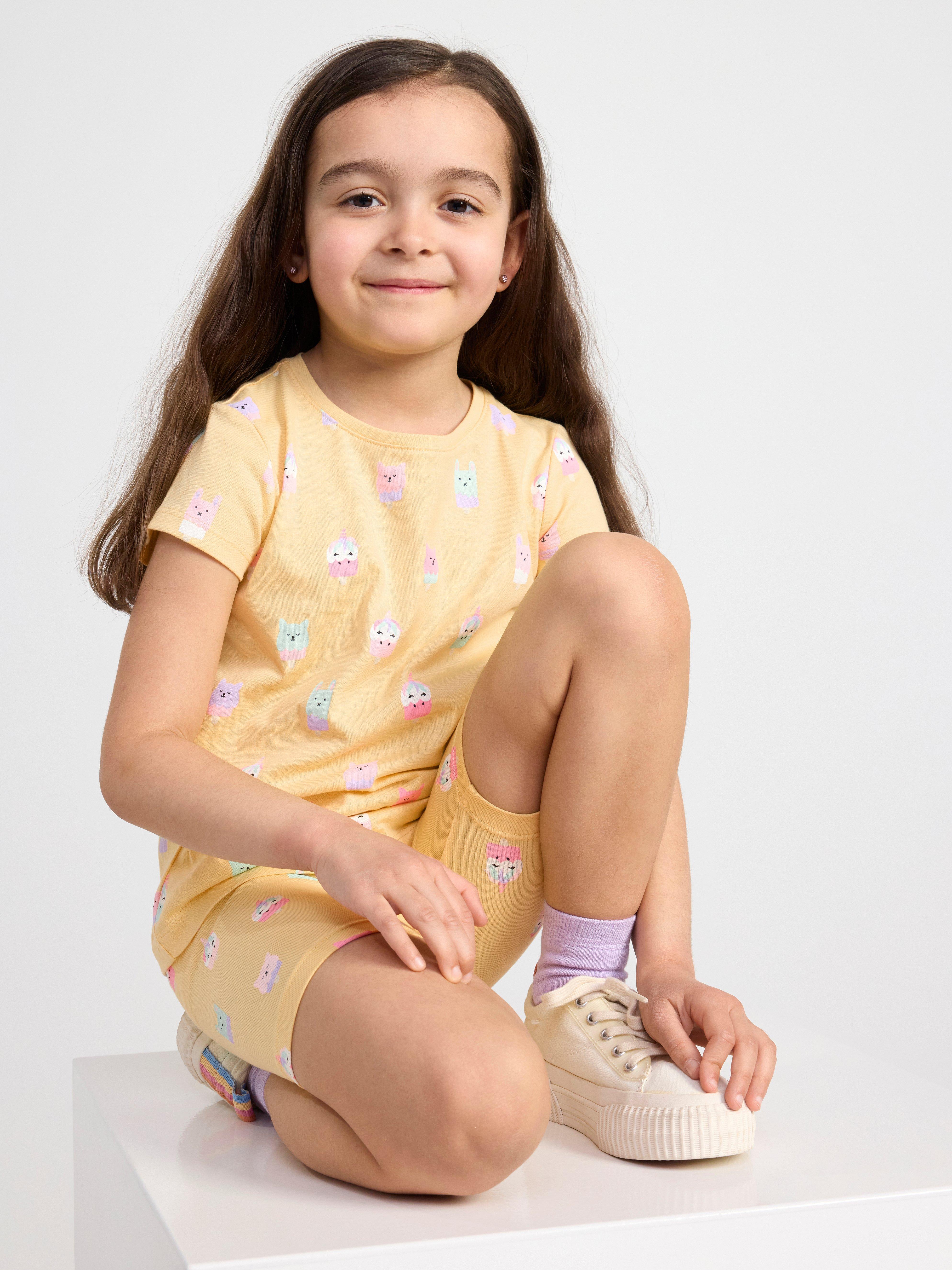 2-pack t-shirts Light Yellow