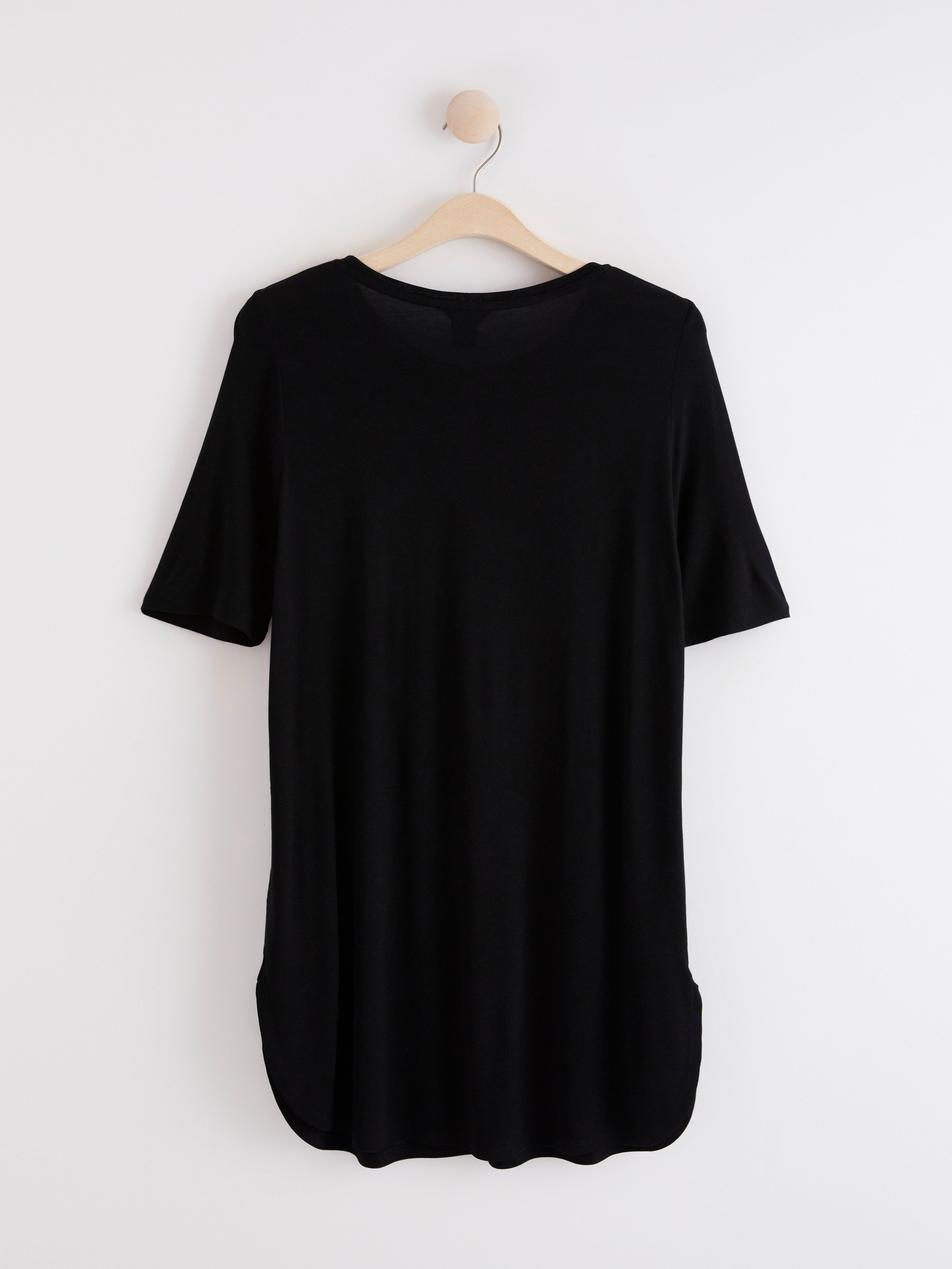Short sleeve top Black