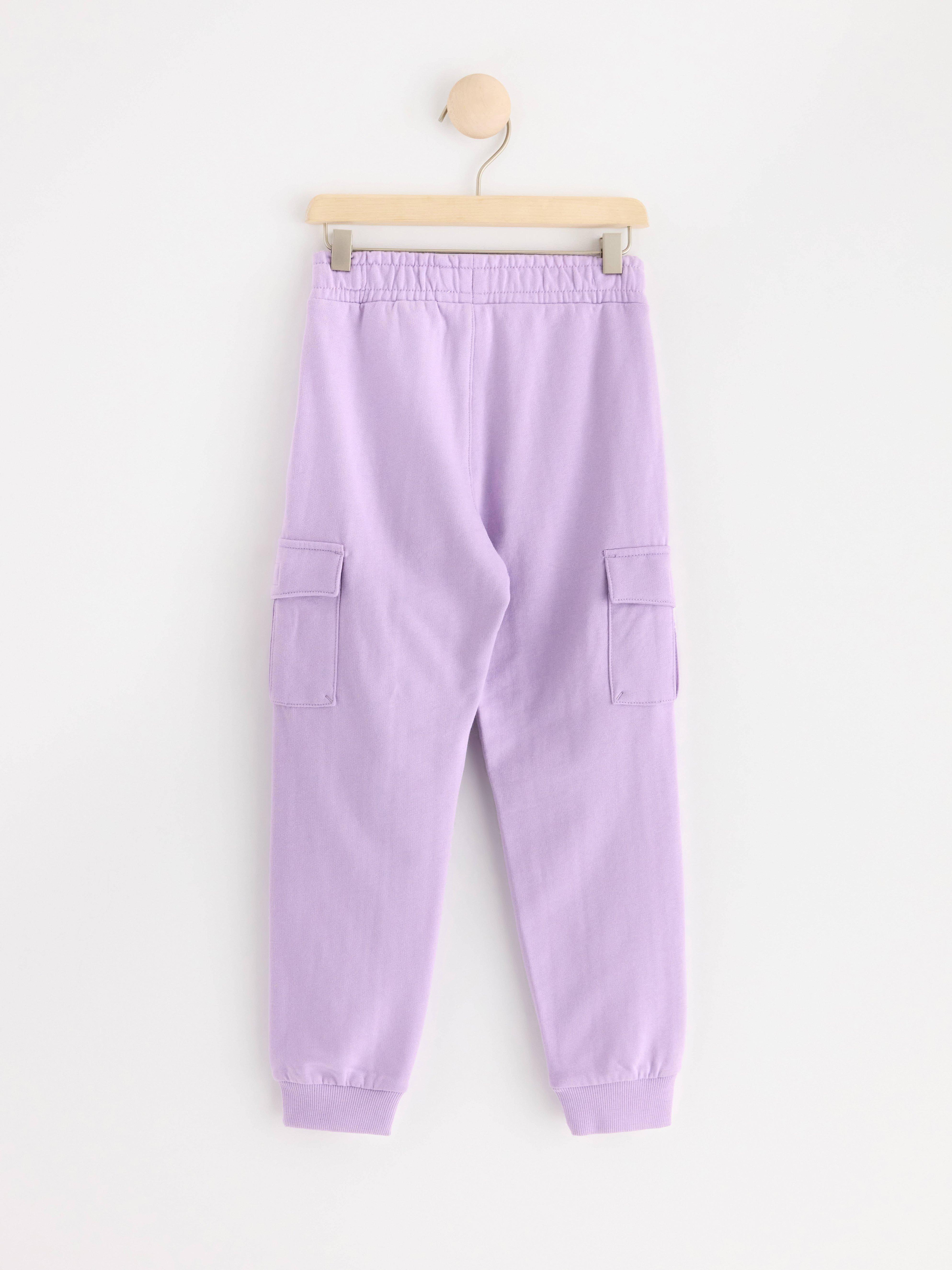 Cargo joggers Light Lilac