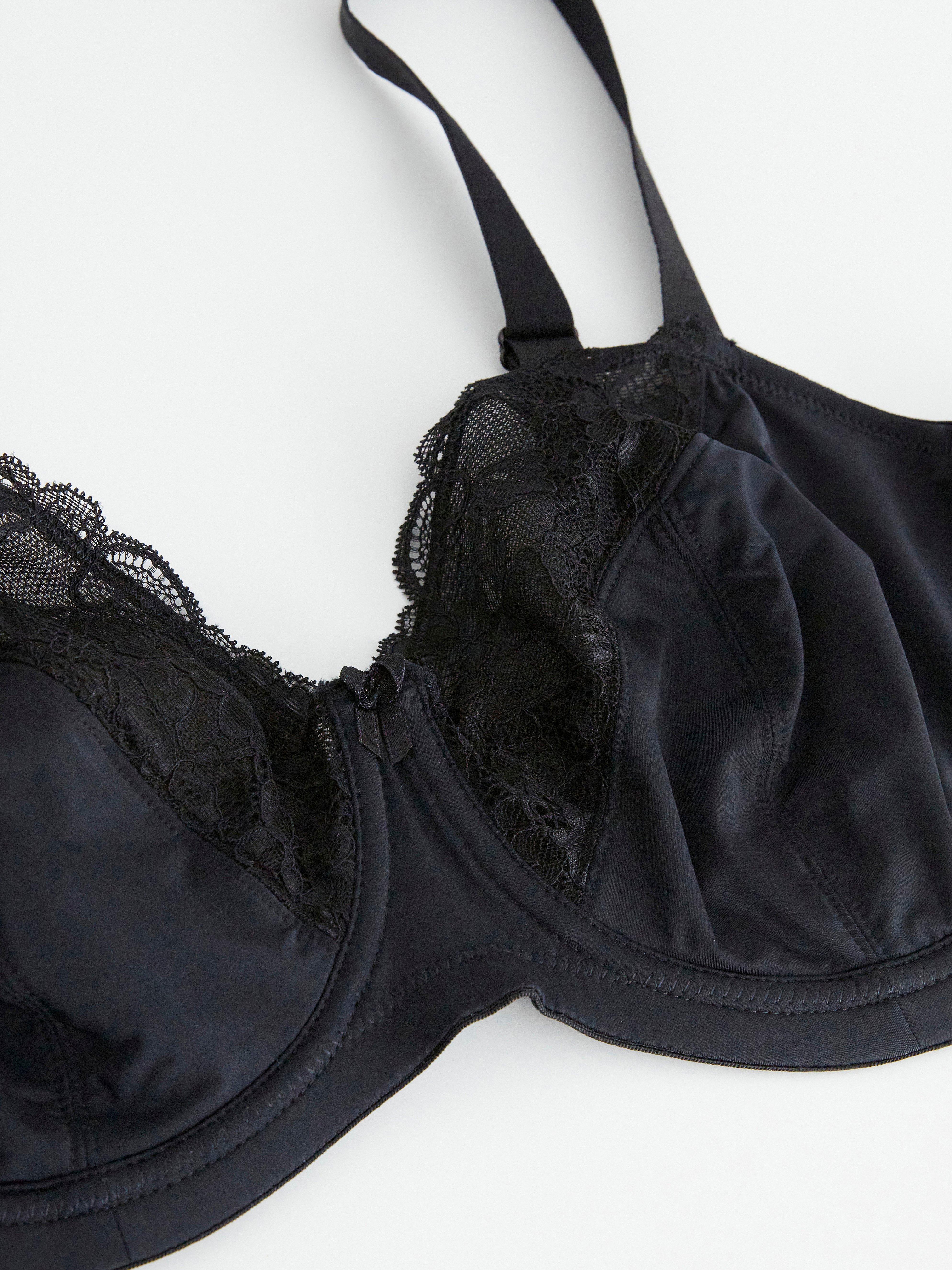 Aster Unpadded Bra Black