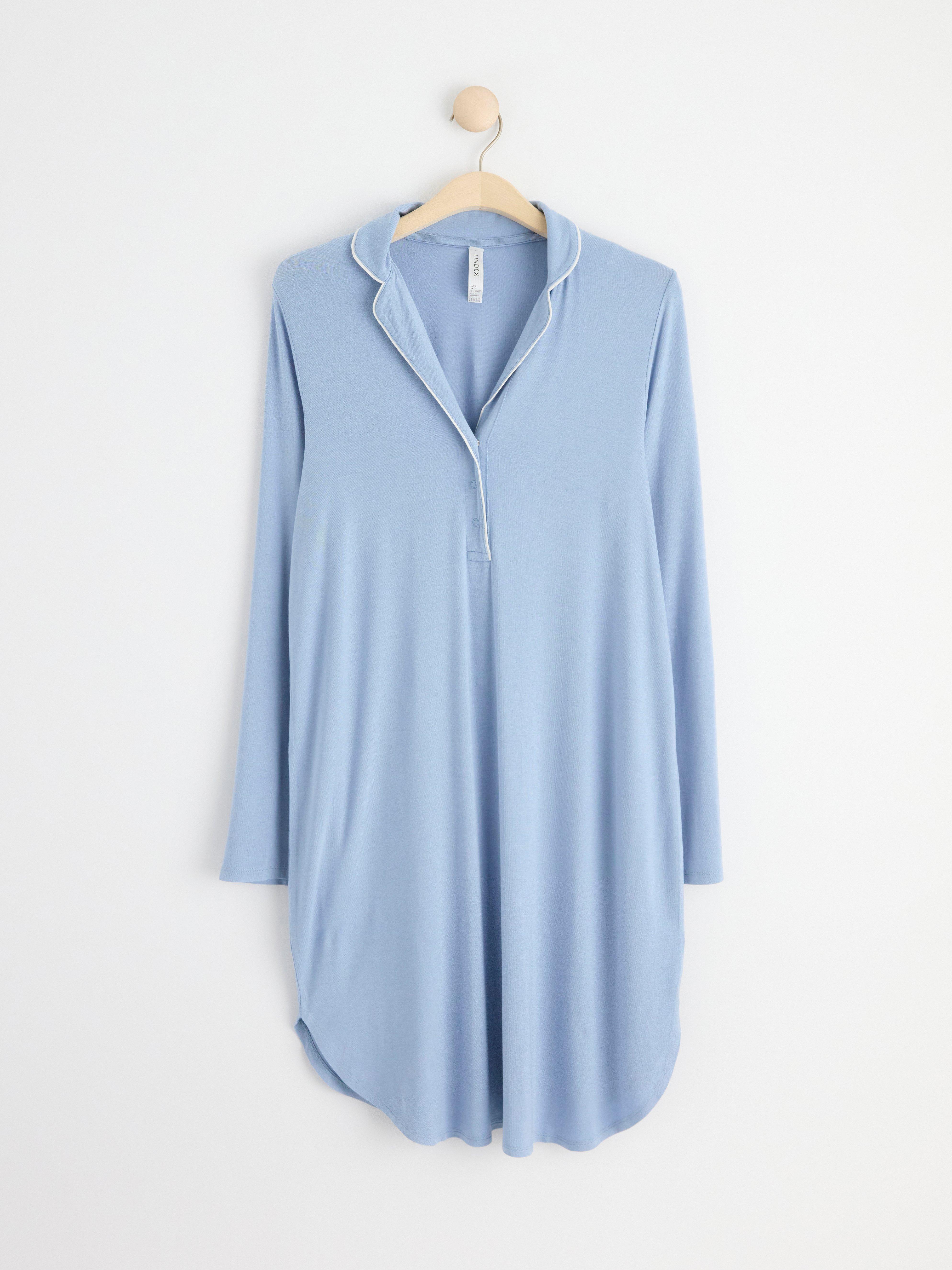 MOM Long night shirt Light Blue