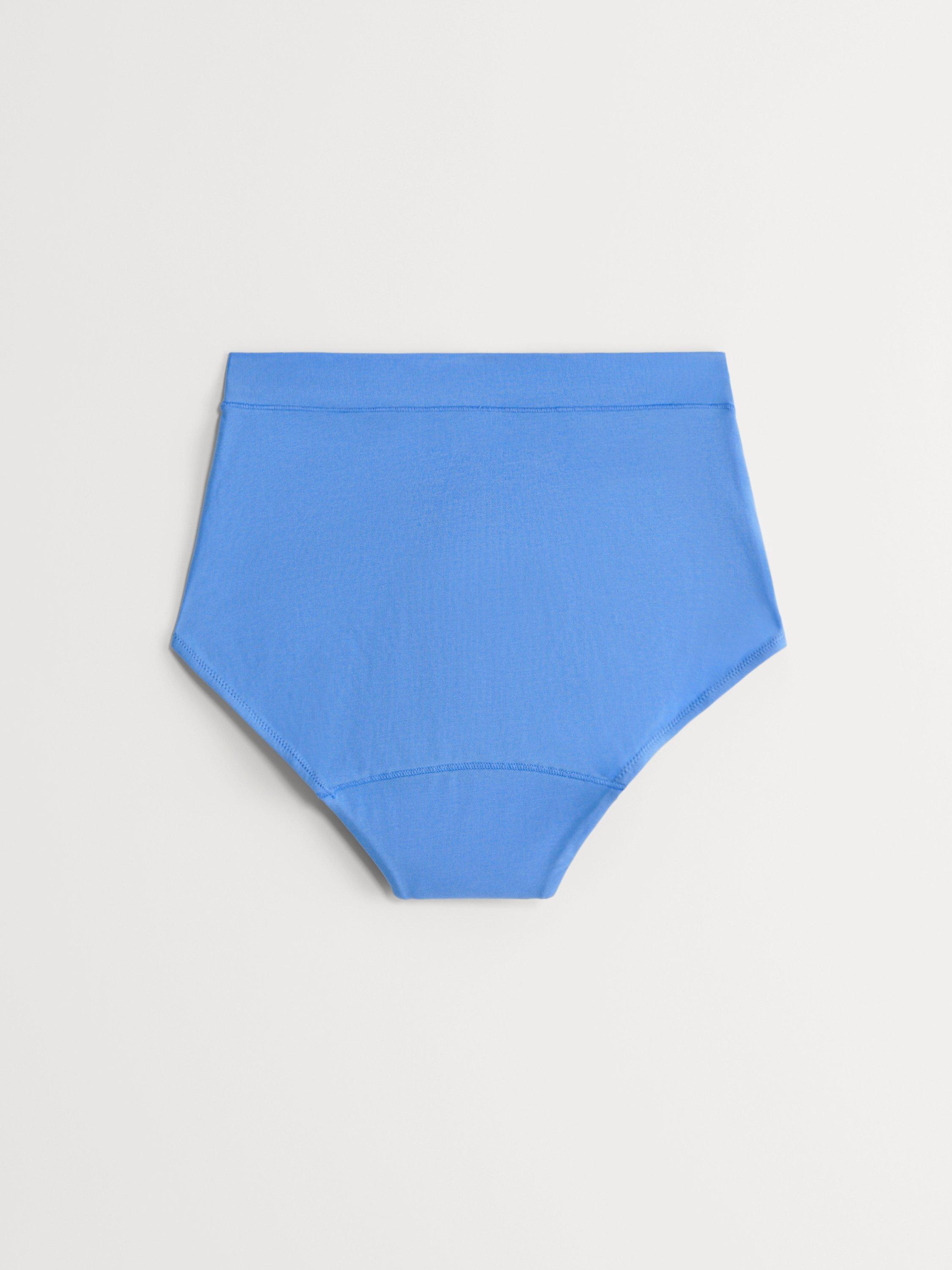 Engineered High Waist Period Proof – Period Panty High Absorbency Light Dusty Blue