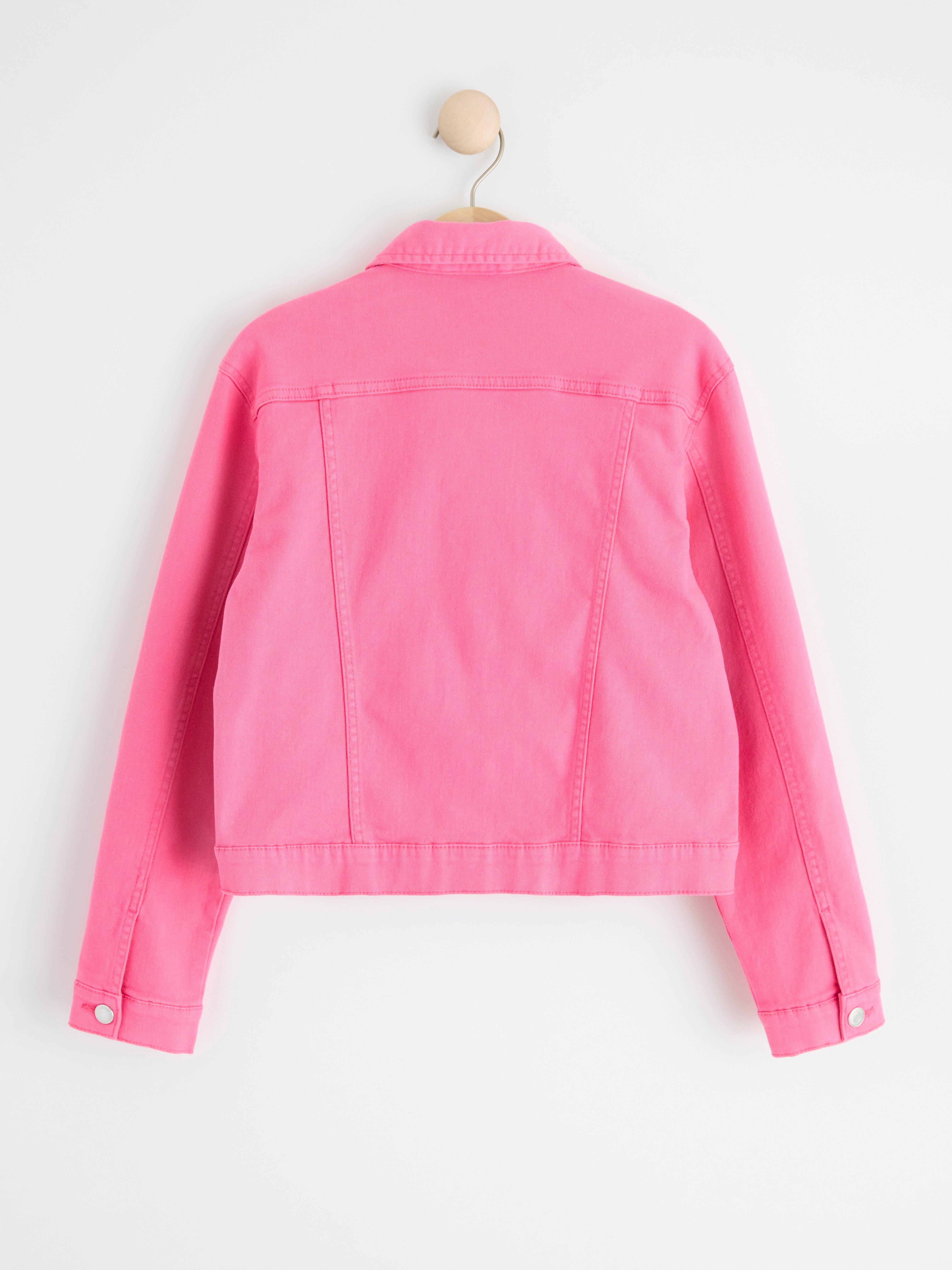 Twill jacket Pink