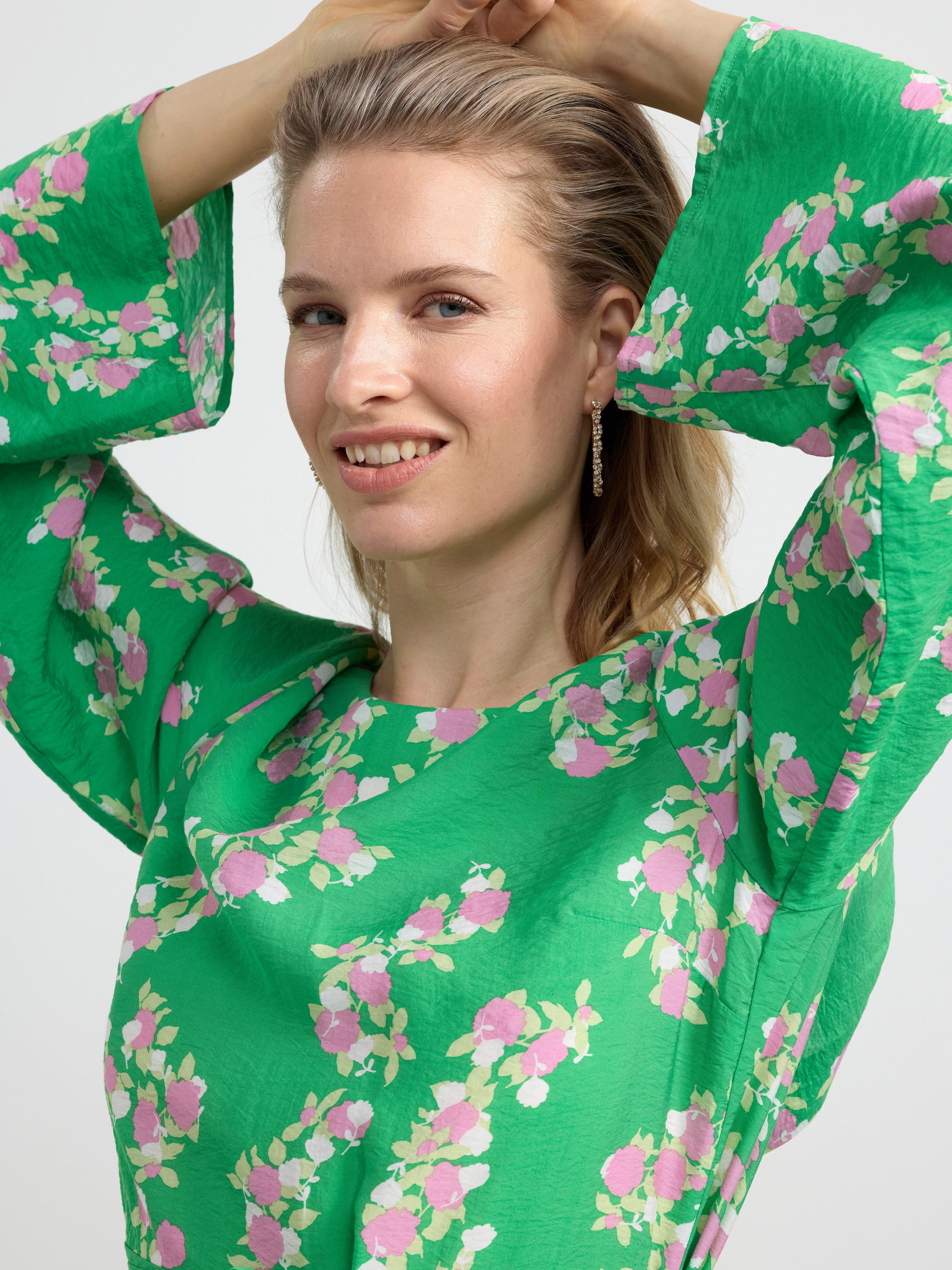 Long sleeve dress Green