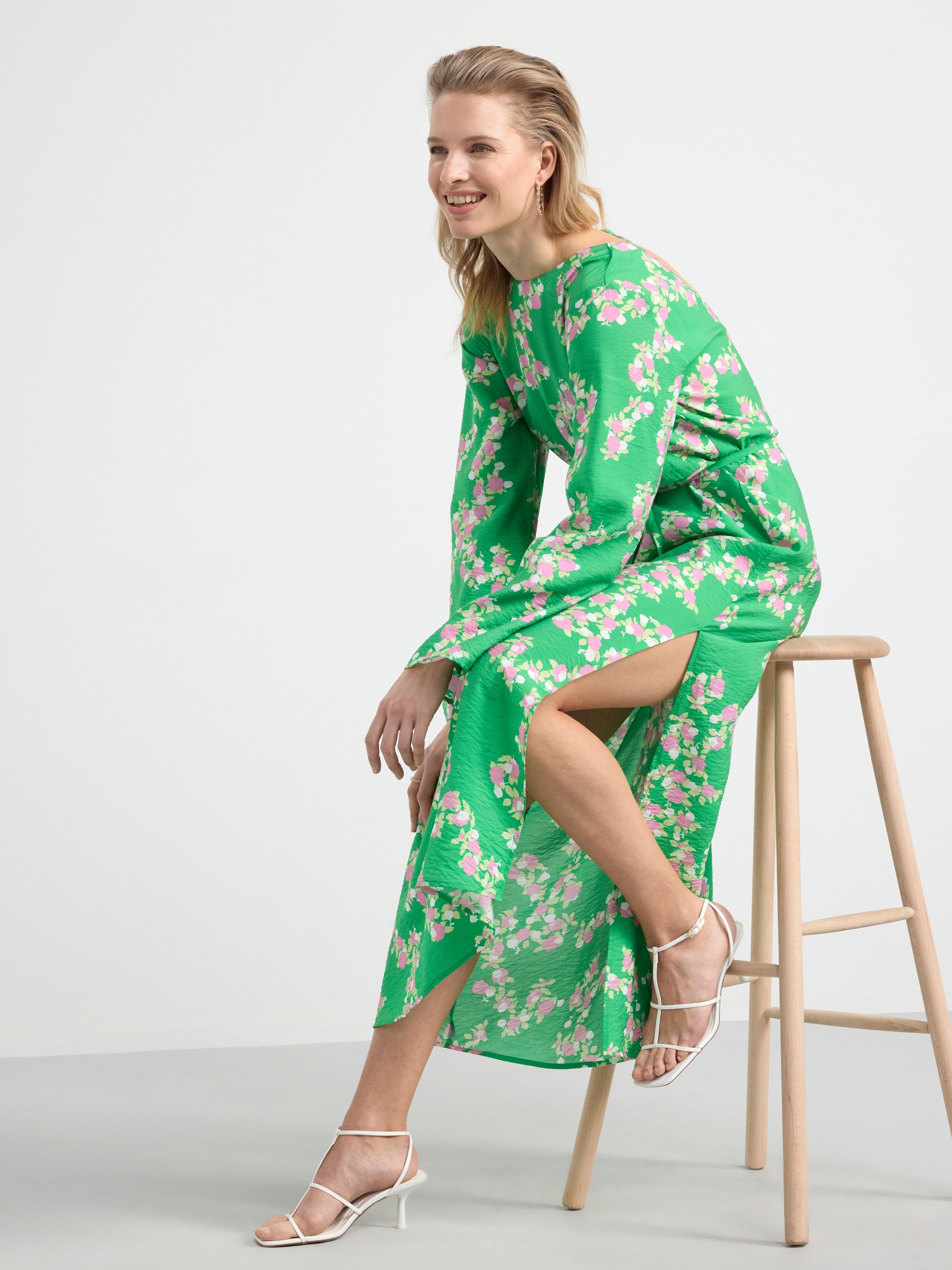Long sleeve dress Green
