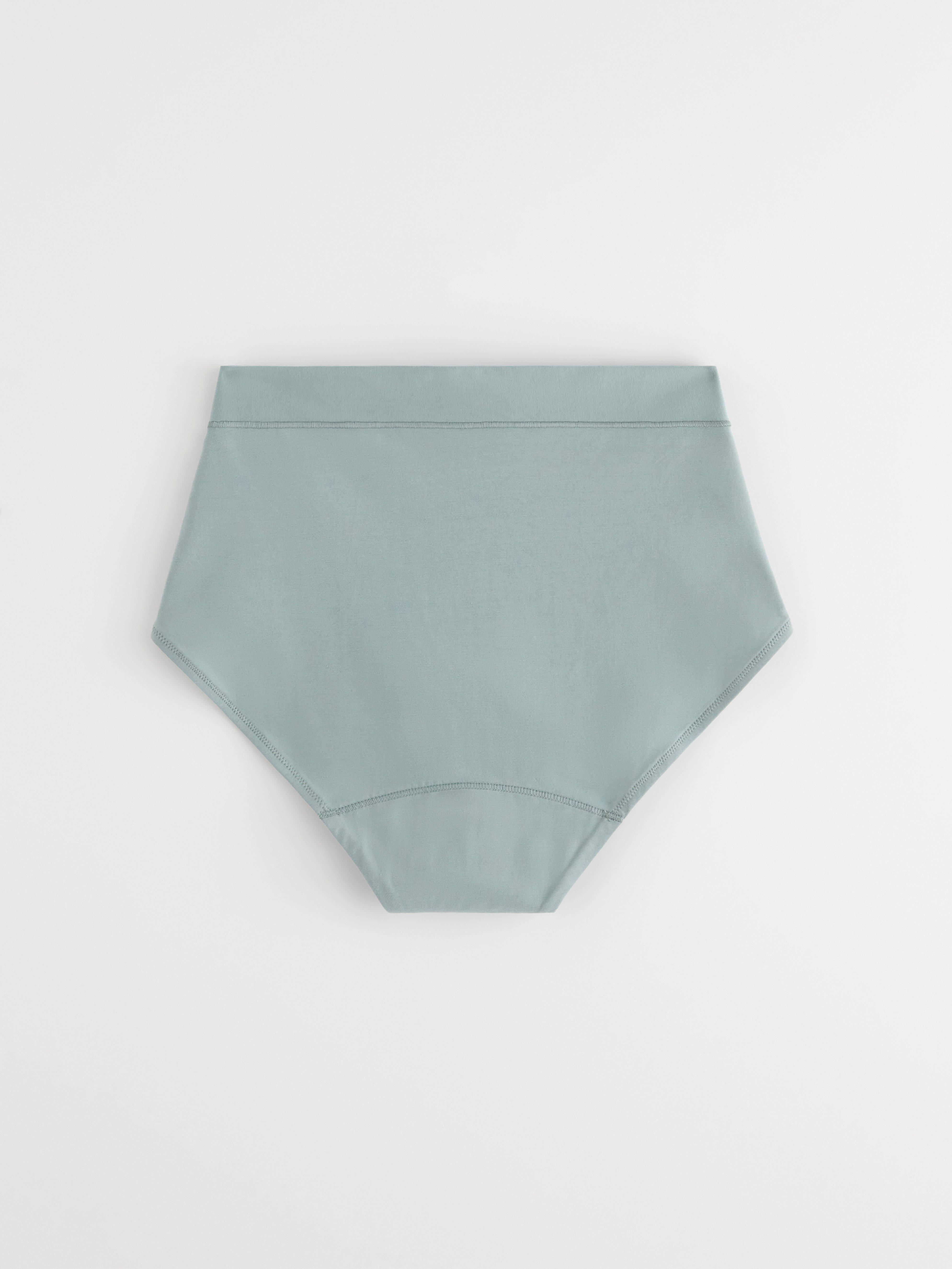 Engineered High Waist Period Proof – Period Panty High Absorbency Dusty Aqua