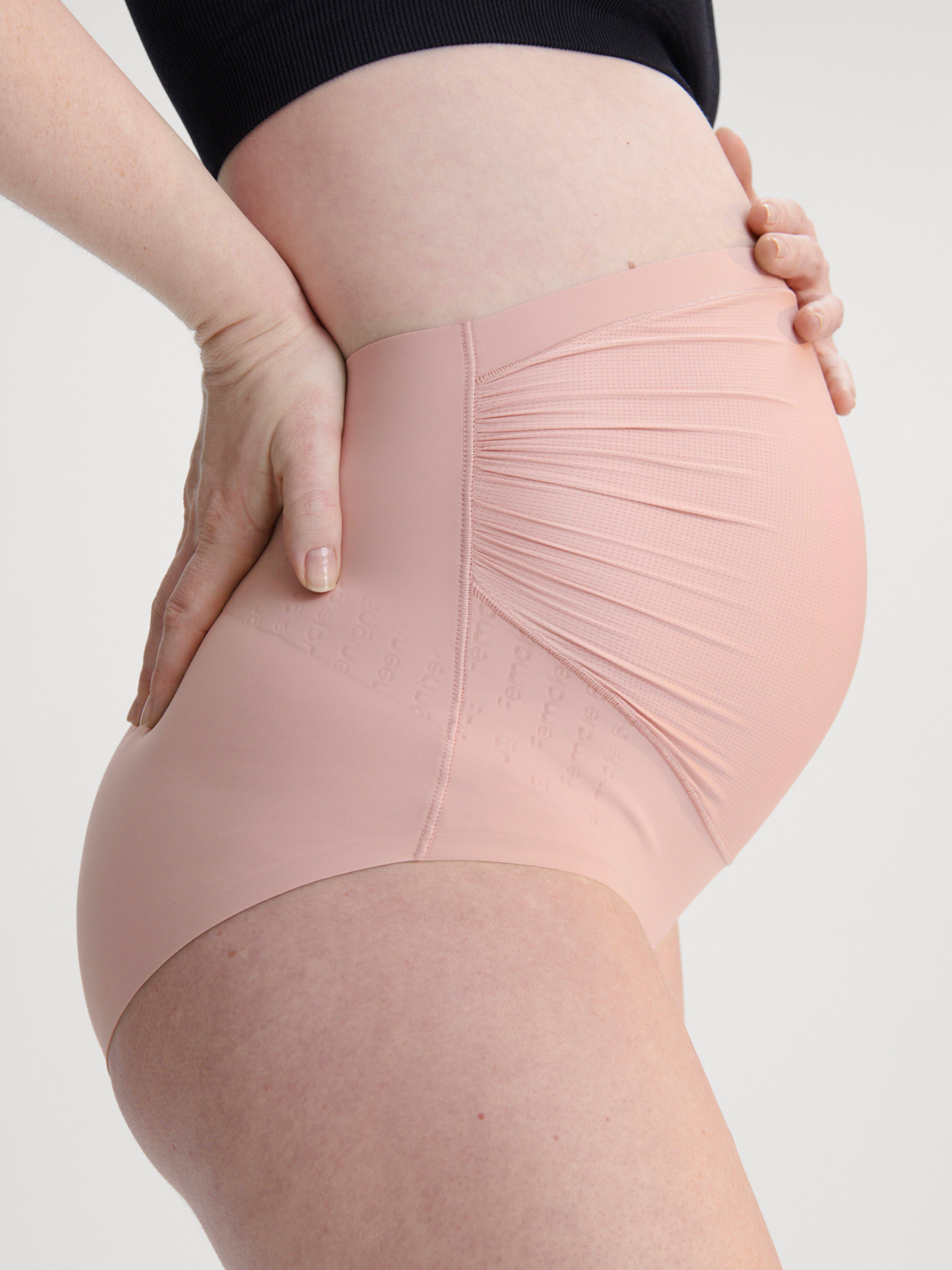 Engineered Maternity High Waist Leak Proof – Maternity underwear Medium Absorbency Dusty Pink