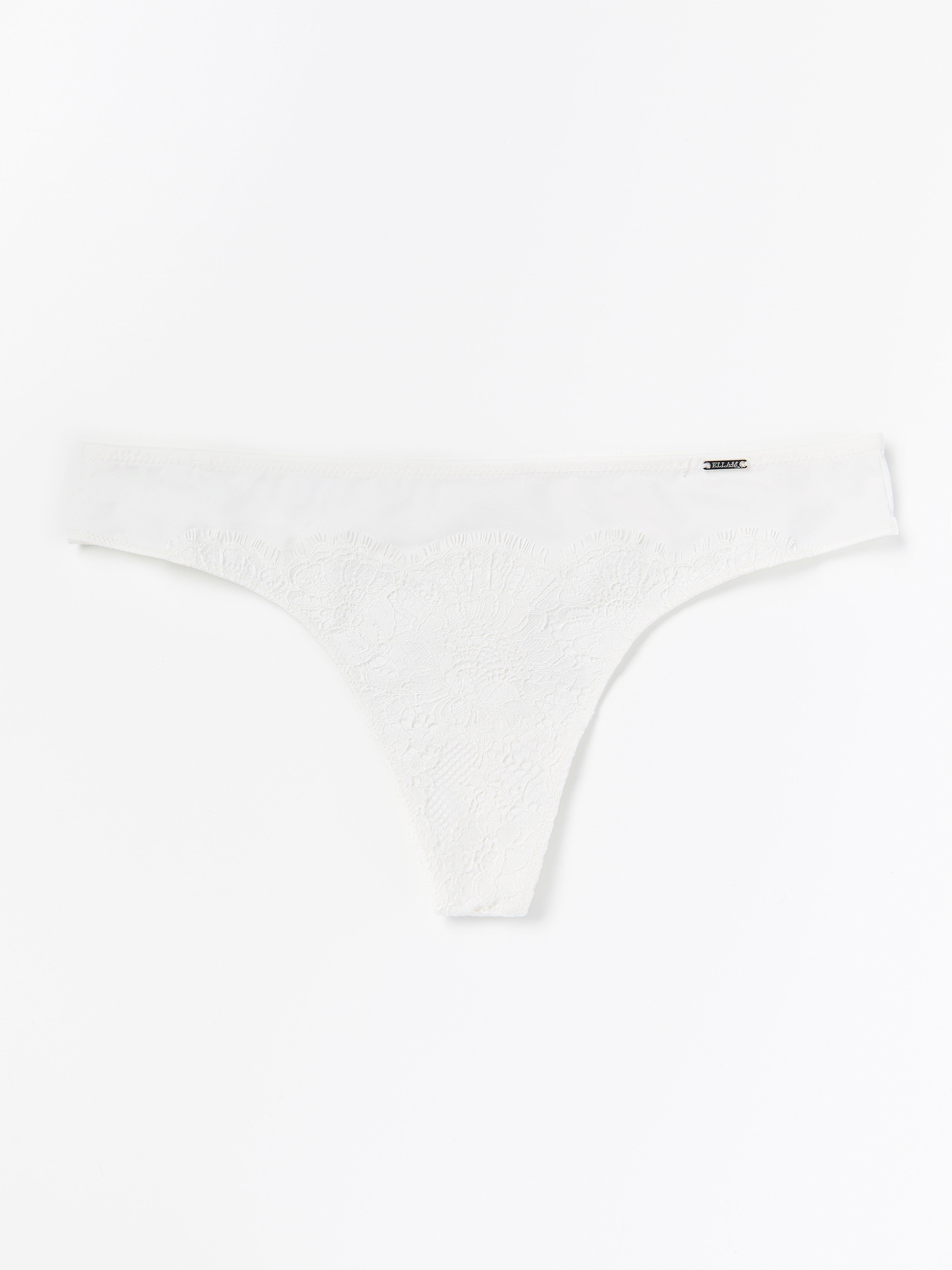 Thong Low Light White