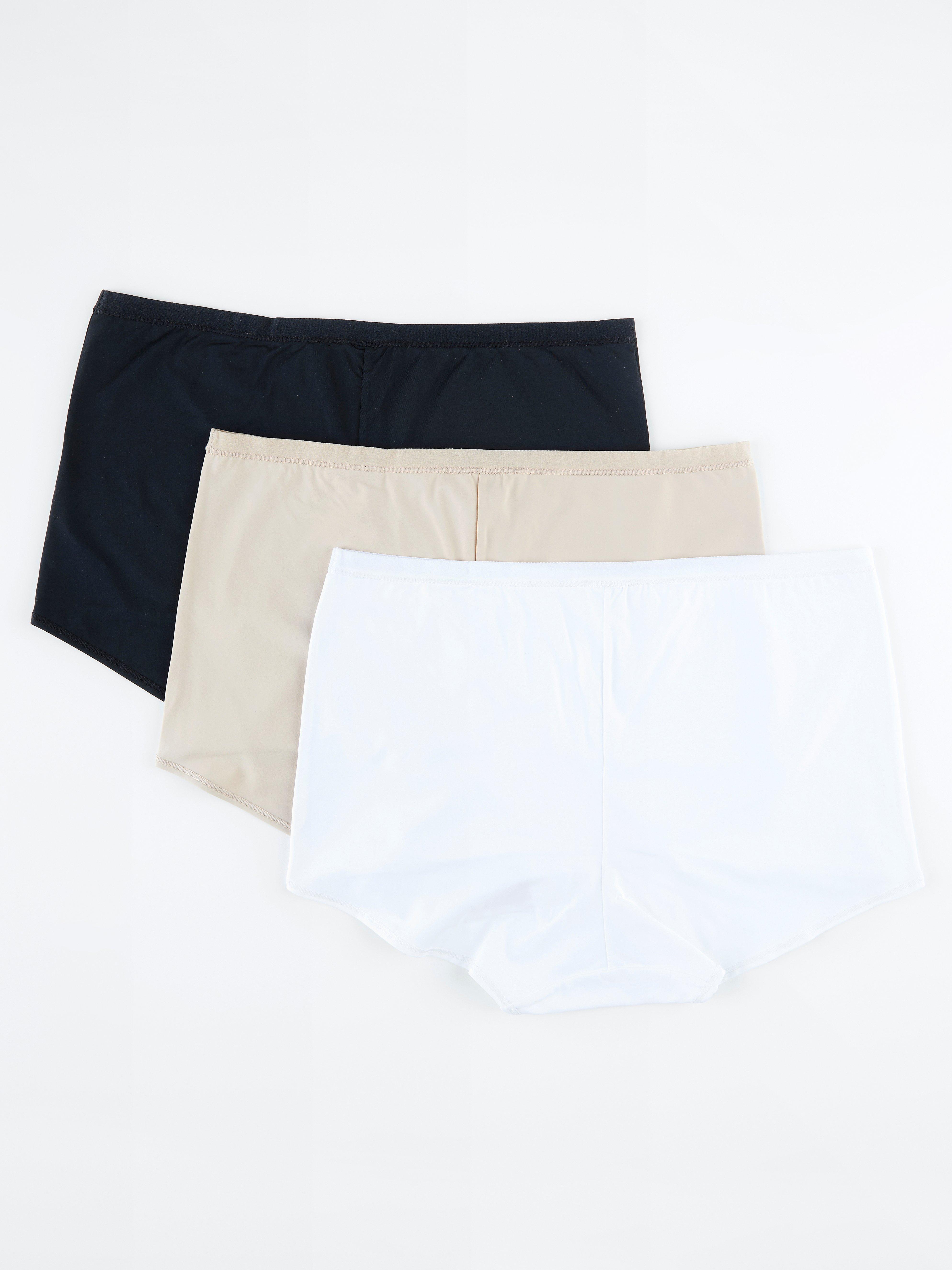 3-pack boxer midi briefs Three-col mix