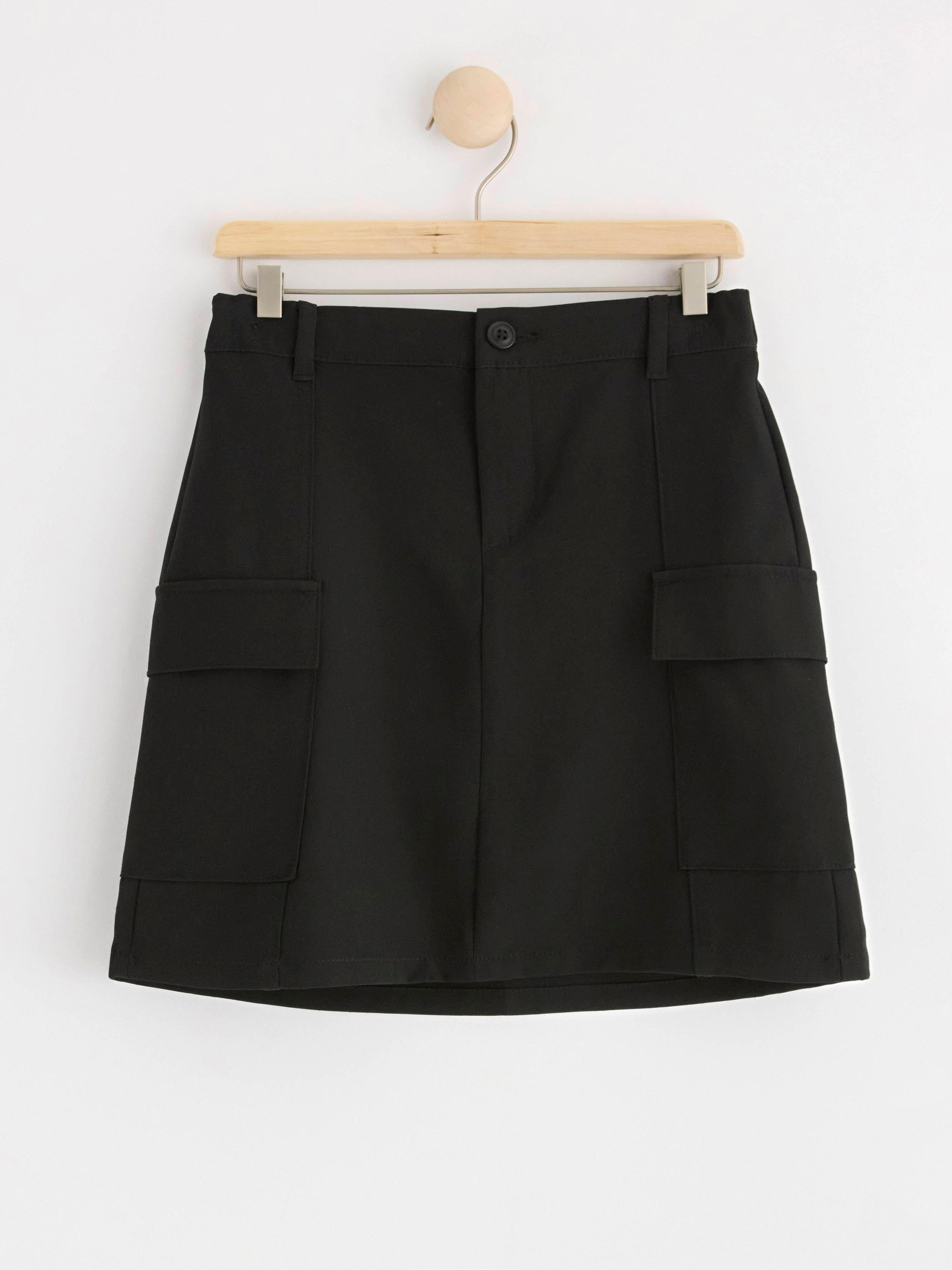 Cargo skirt Black