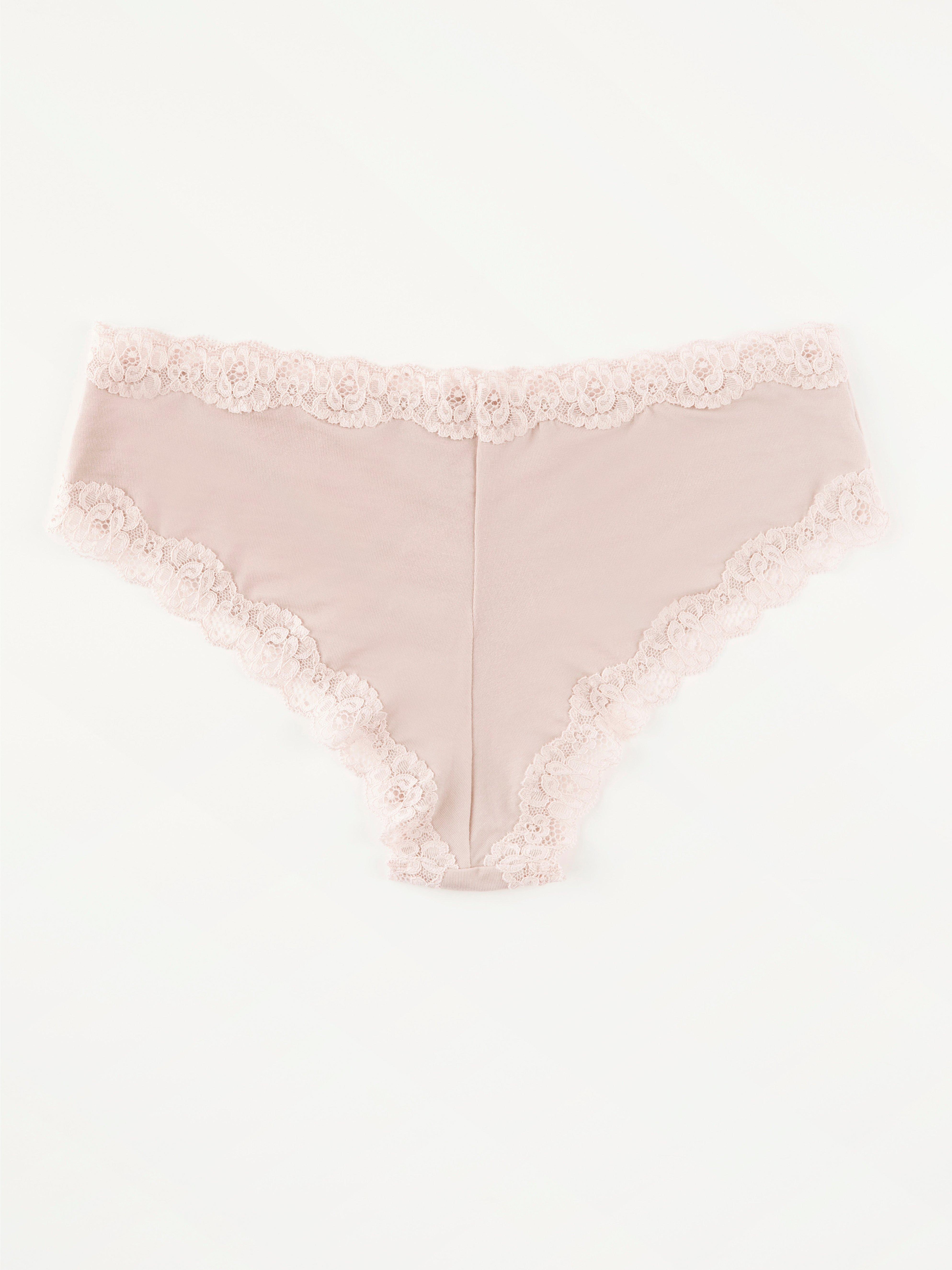 Brazilian low briefs Light Dusty Pink