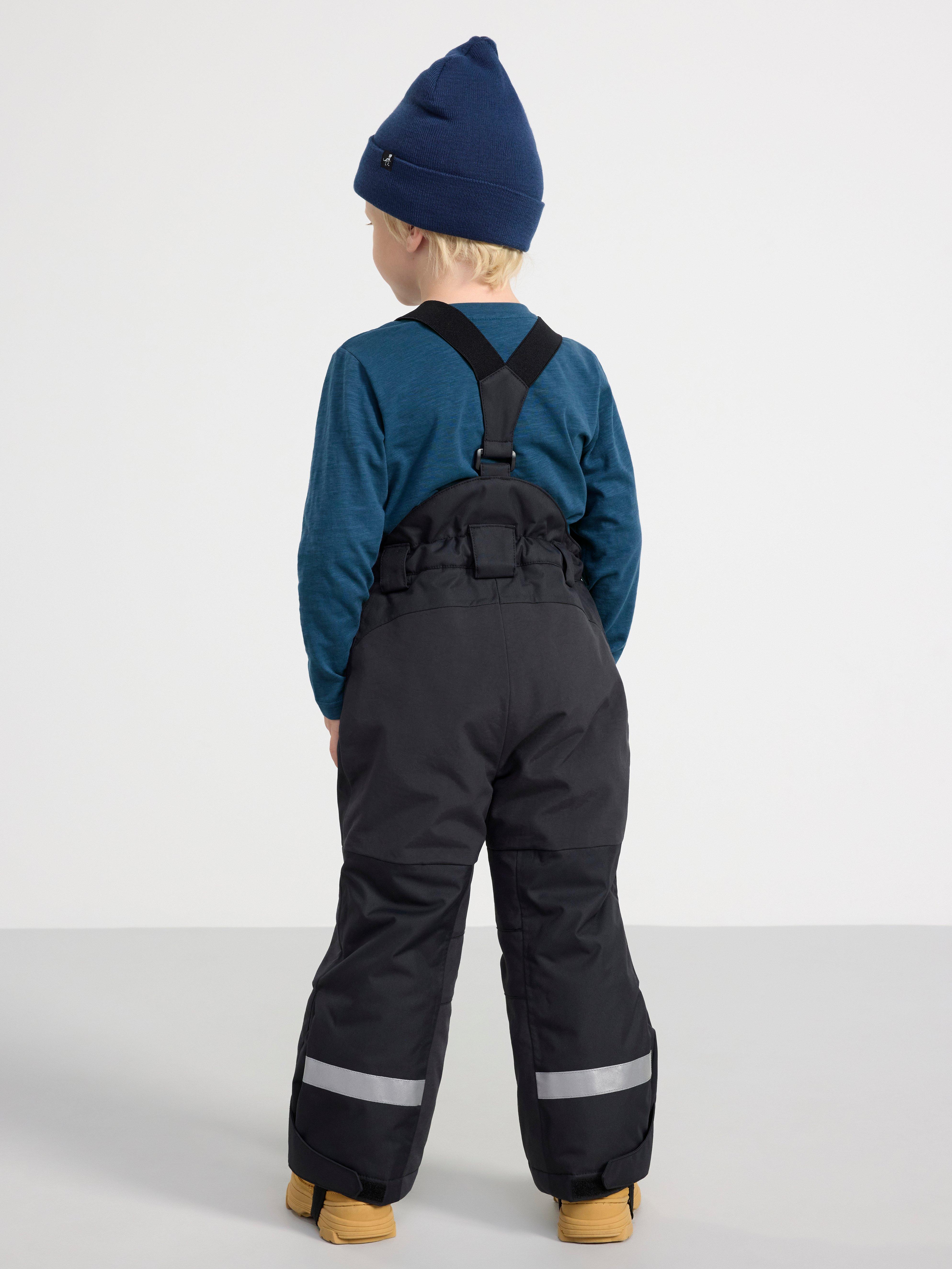 FIX Ski trousers with braces Black