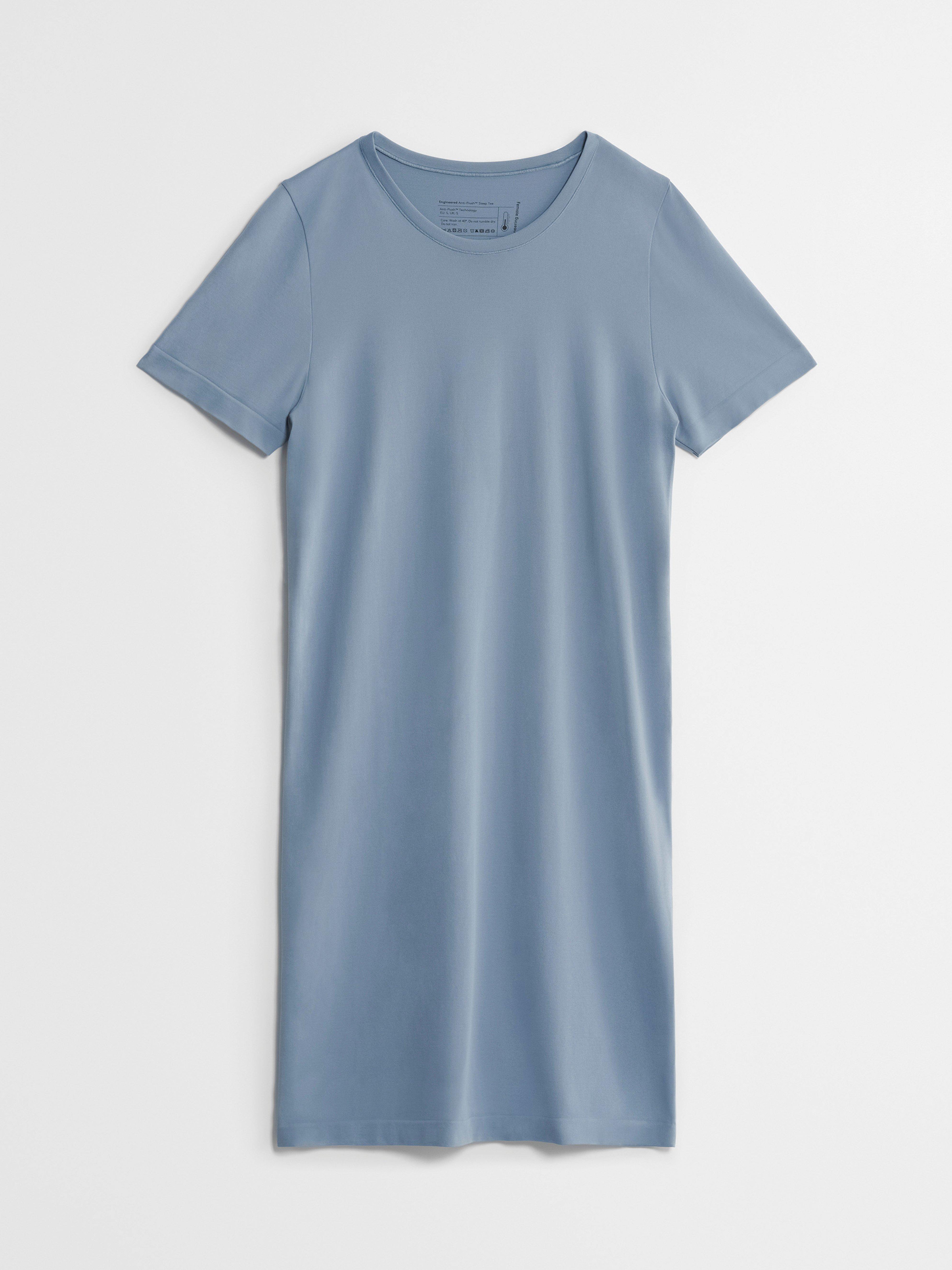 Engineered Anti-flush™️ Sleep Tee Dark Dusty Blue