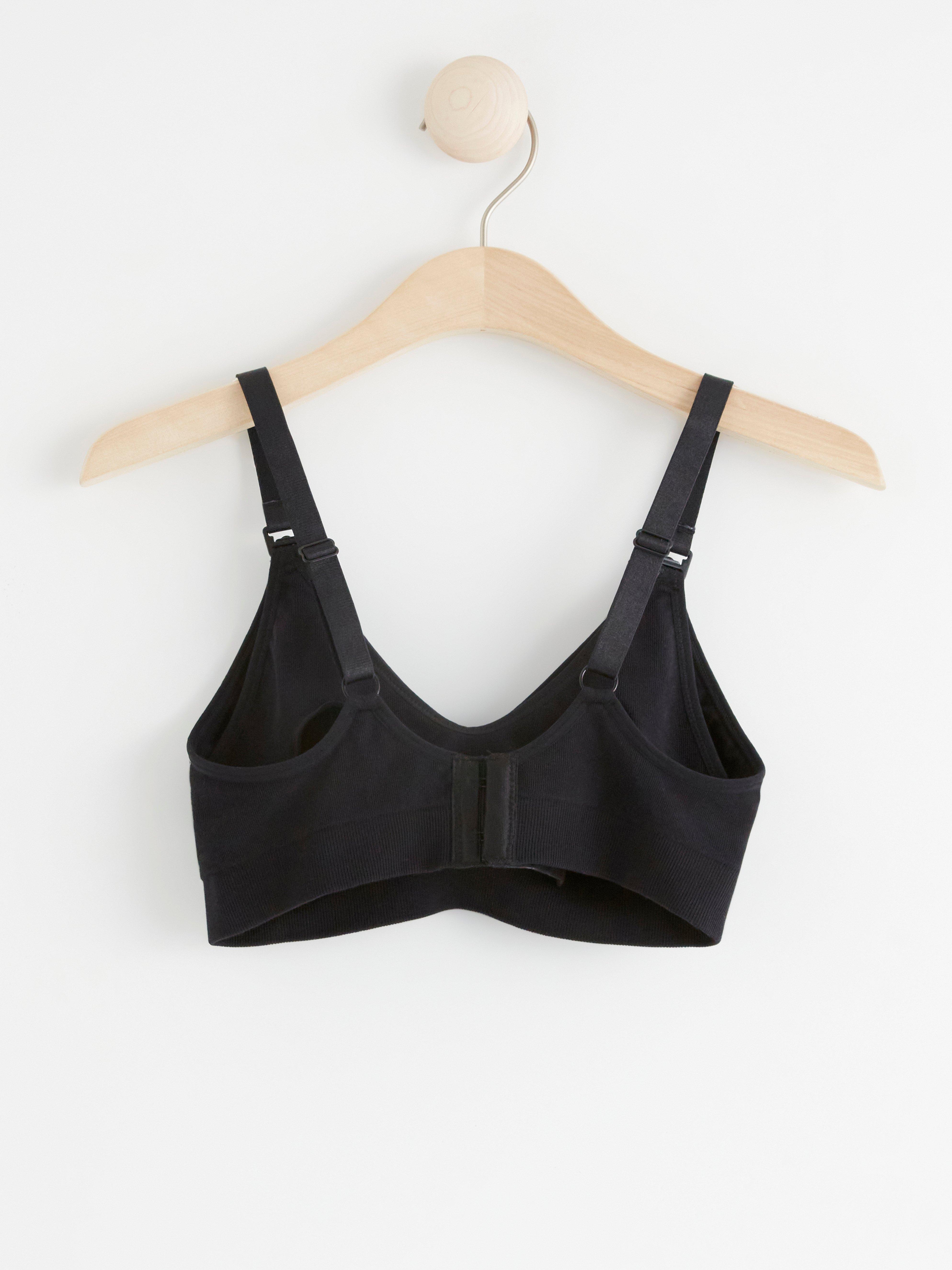MOM Seamless nursing bra Black