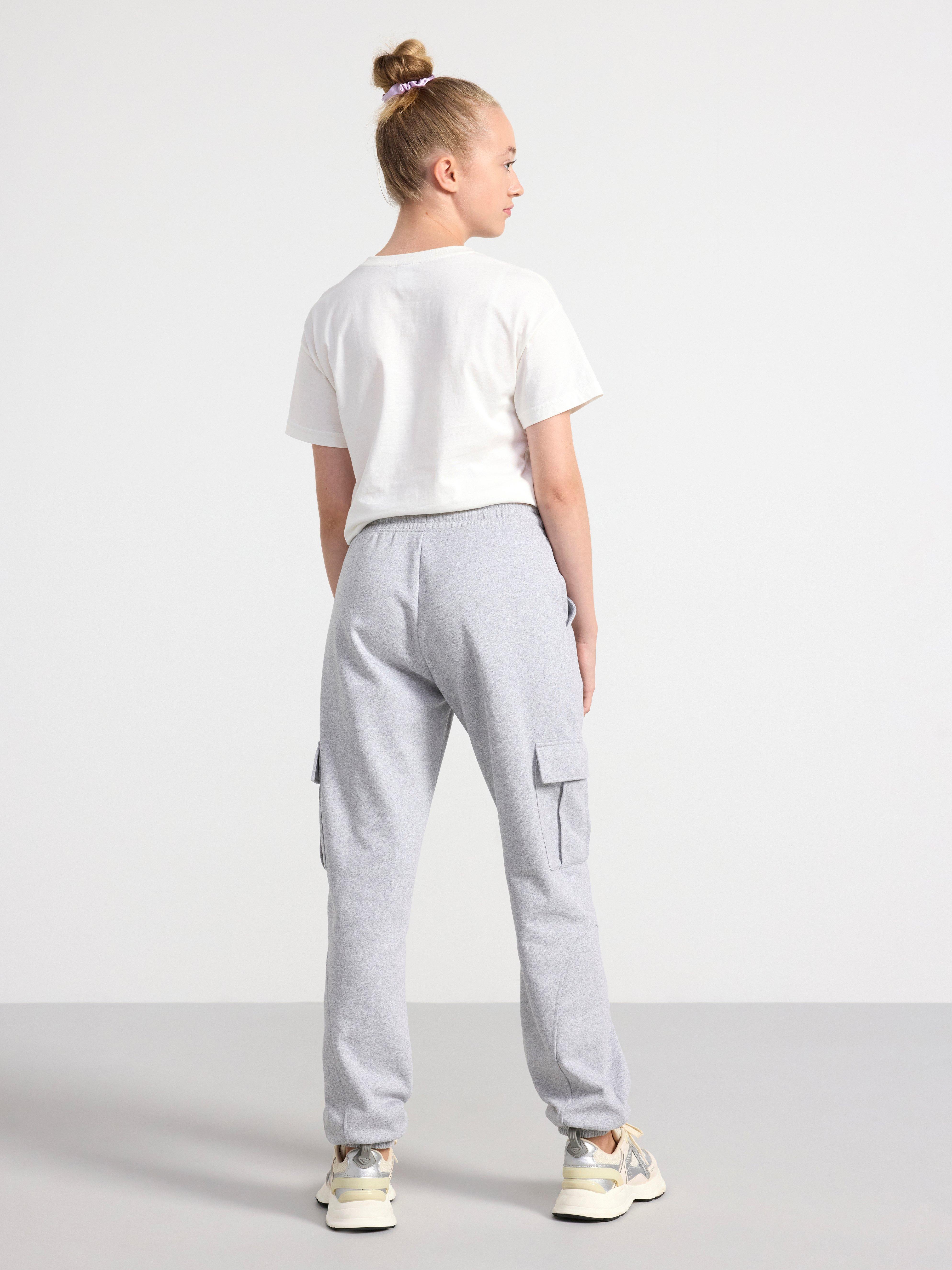 Joggers with cargo pockets Grey Melange