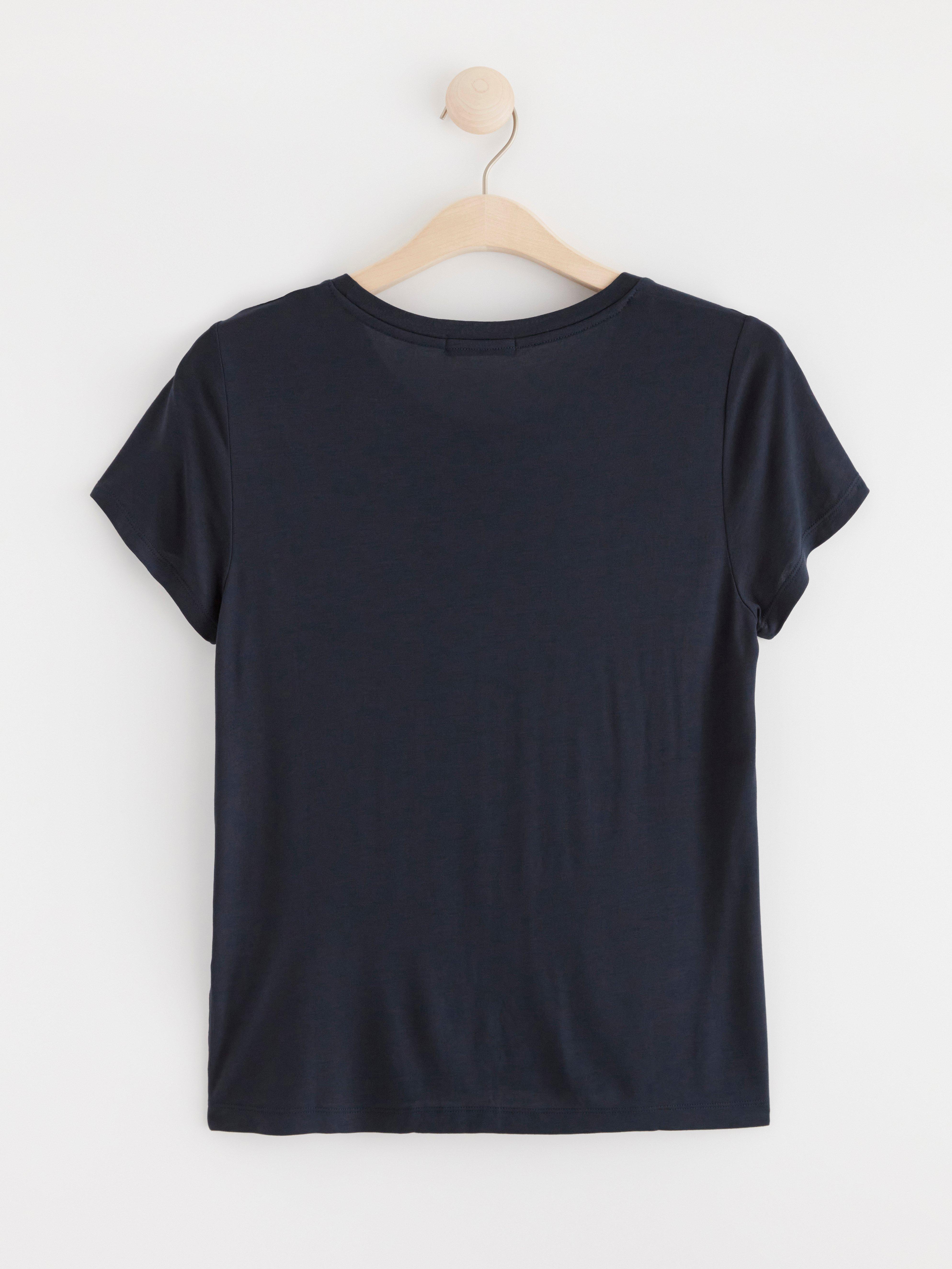 Short sleeve top Dark Blue