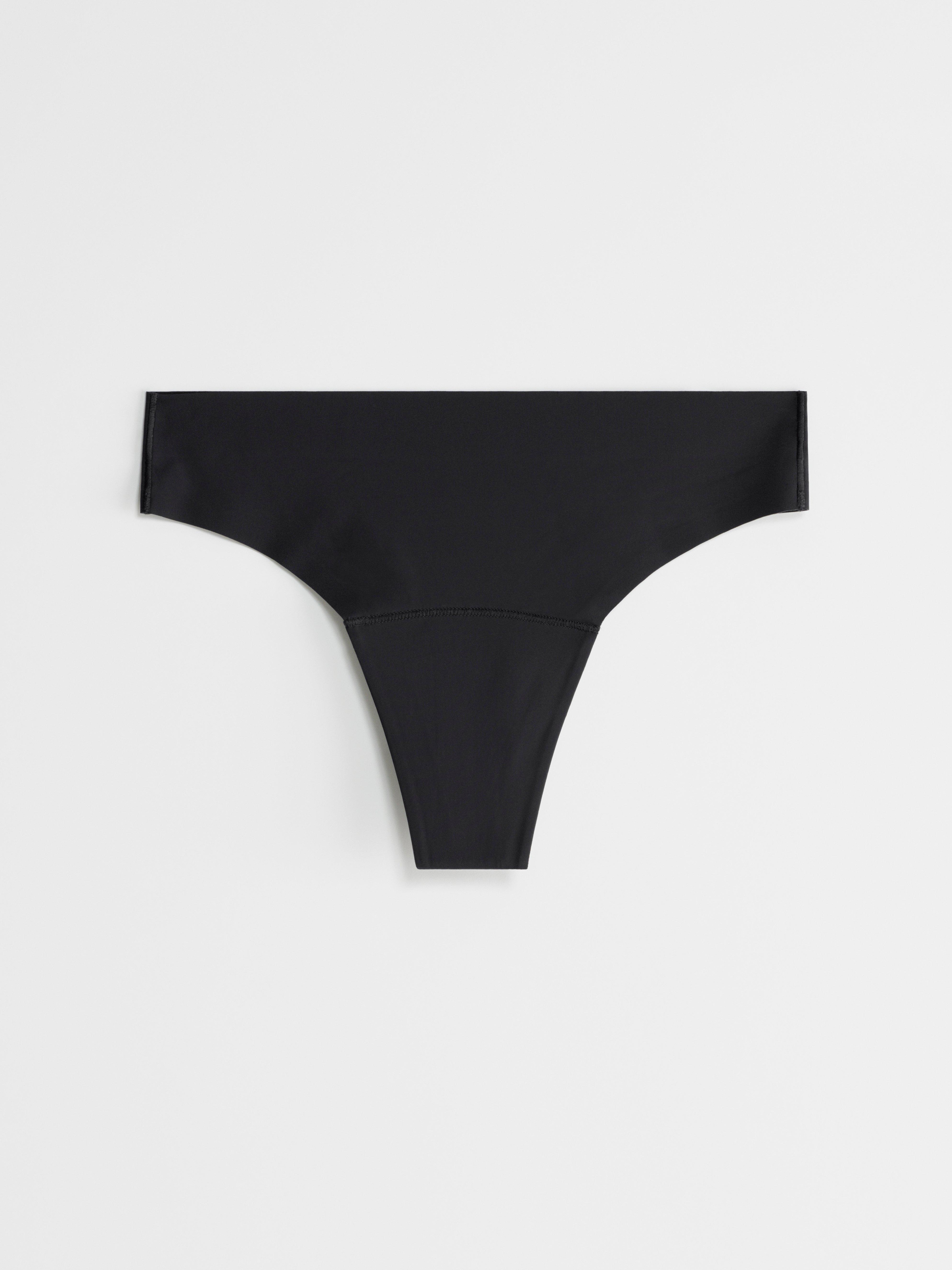 Engineered Thong Period Proof - Period Panty Light Absorbency Black