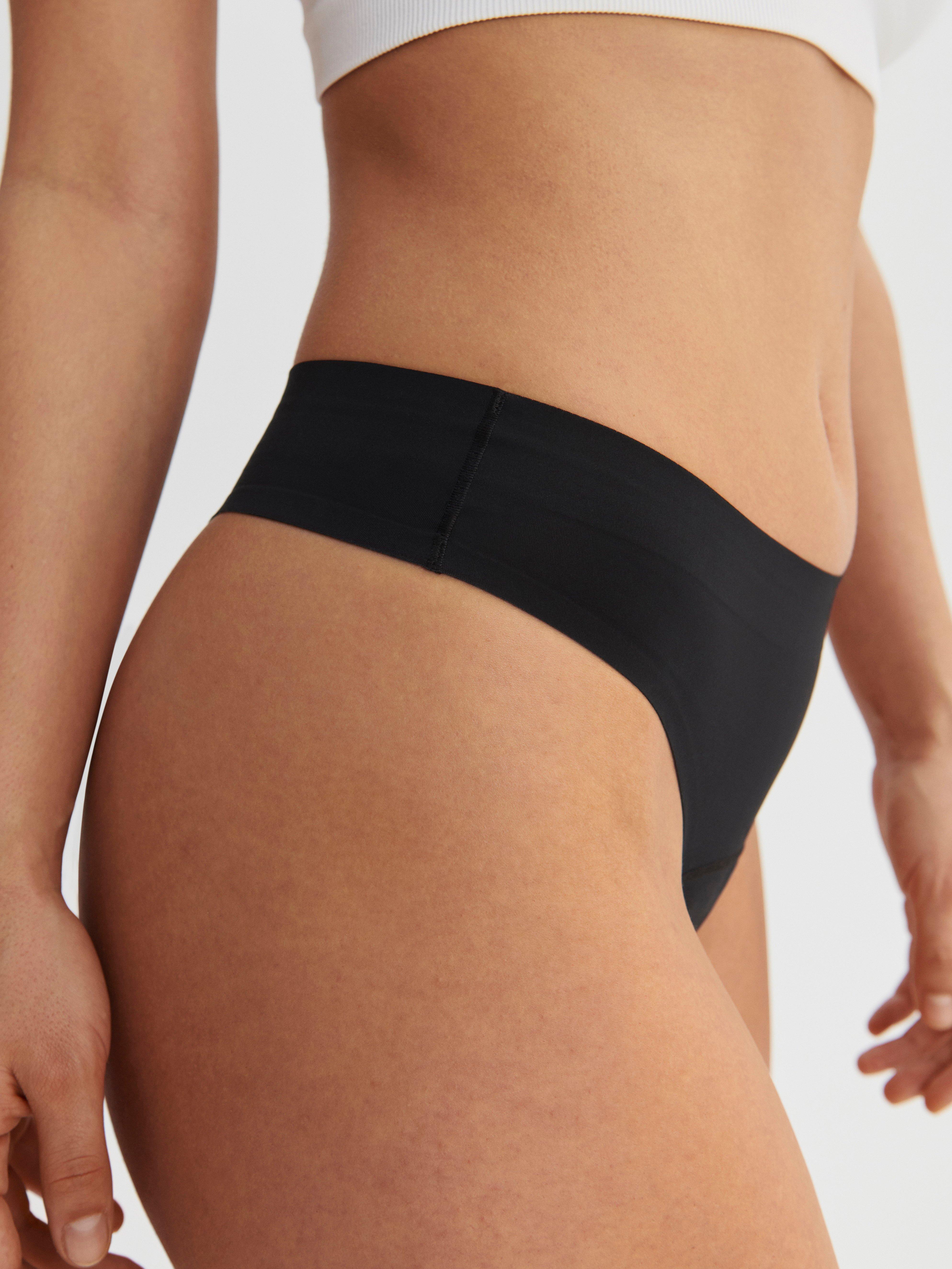 Engineered Thong Period Proof - Period Panty Light Absorbency Black