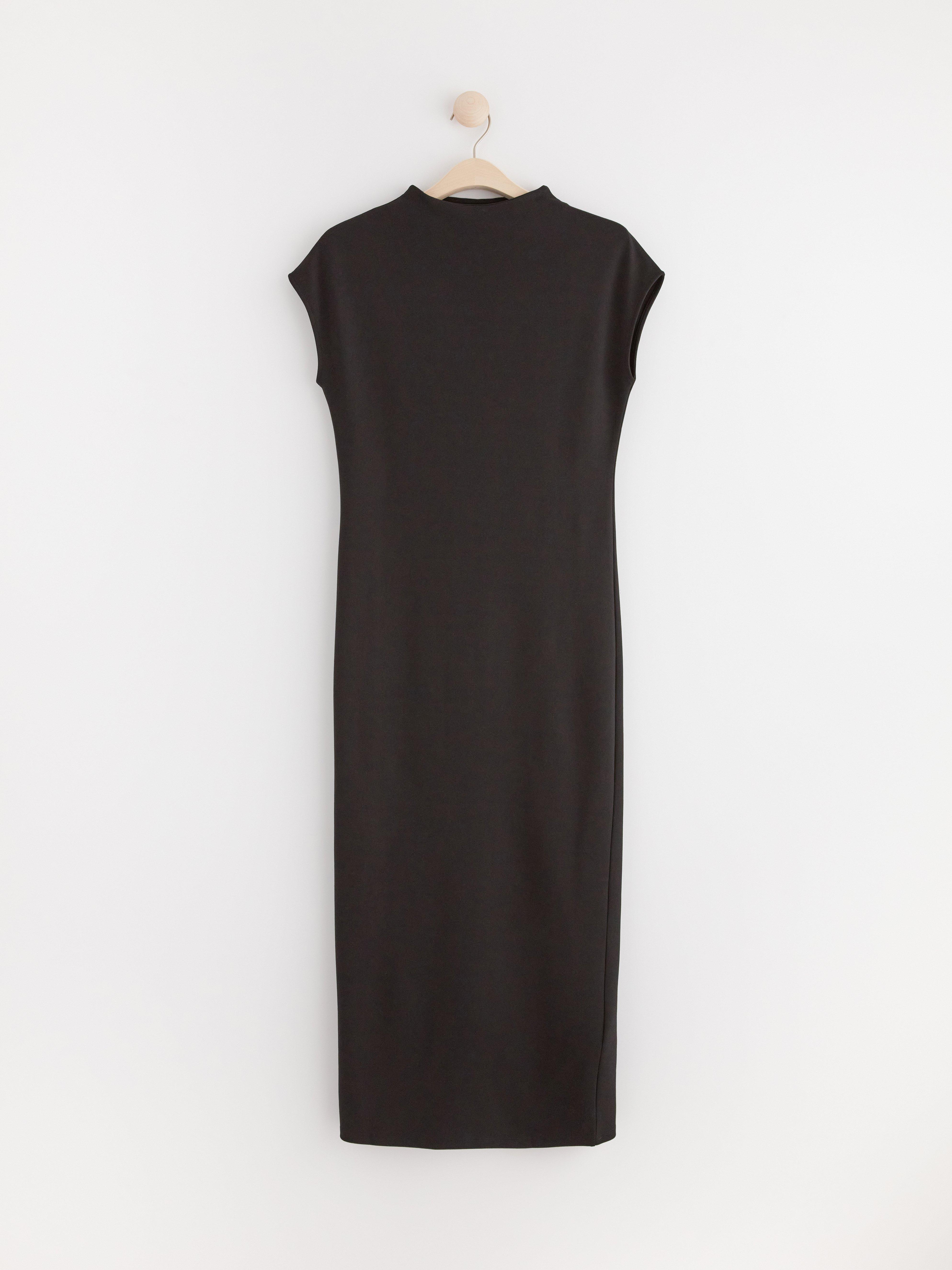 Maxi dress in jersey Black