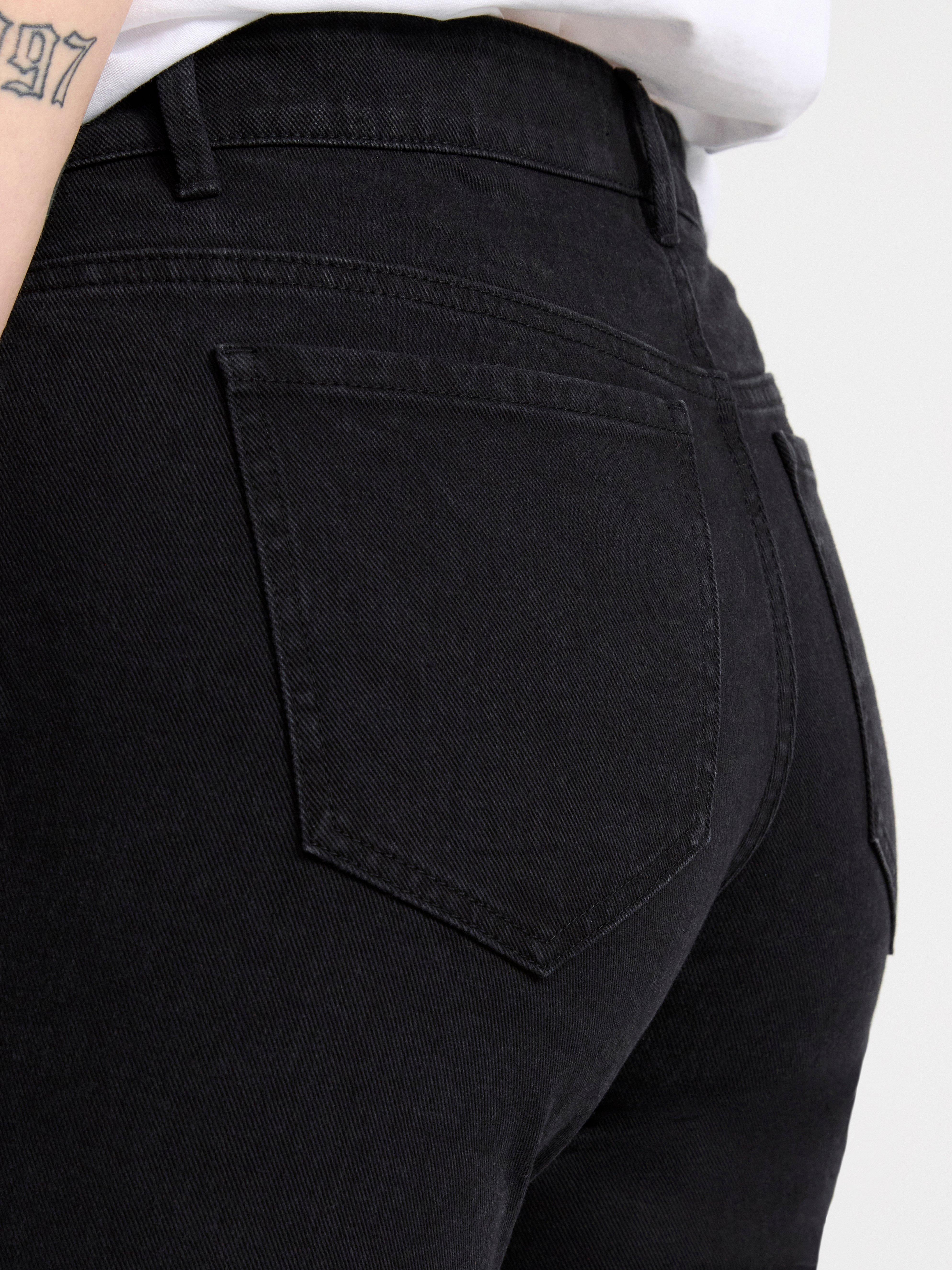 FAY Flared low waist jeans Black