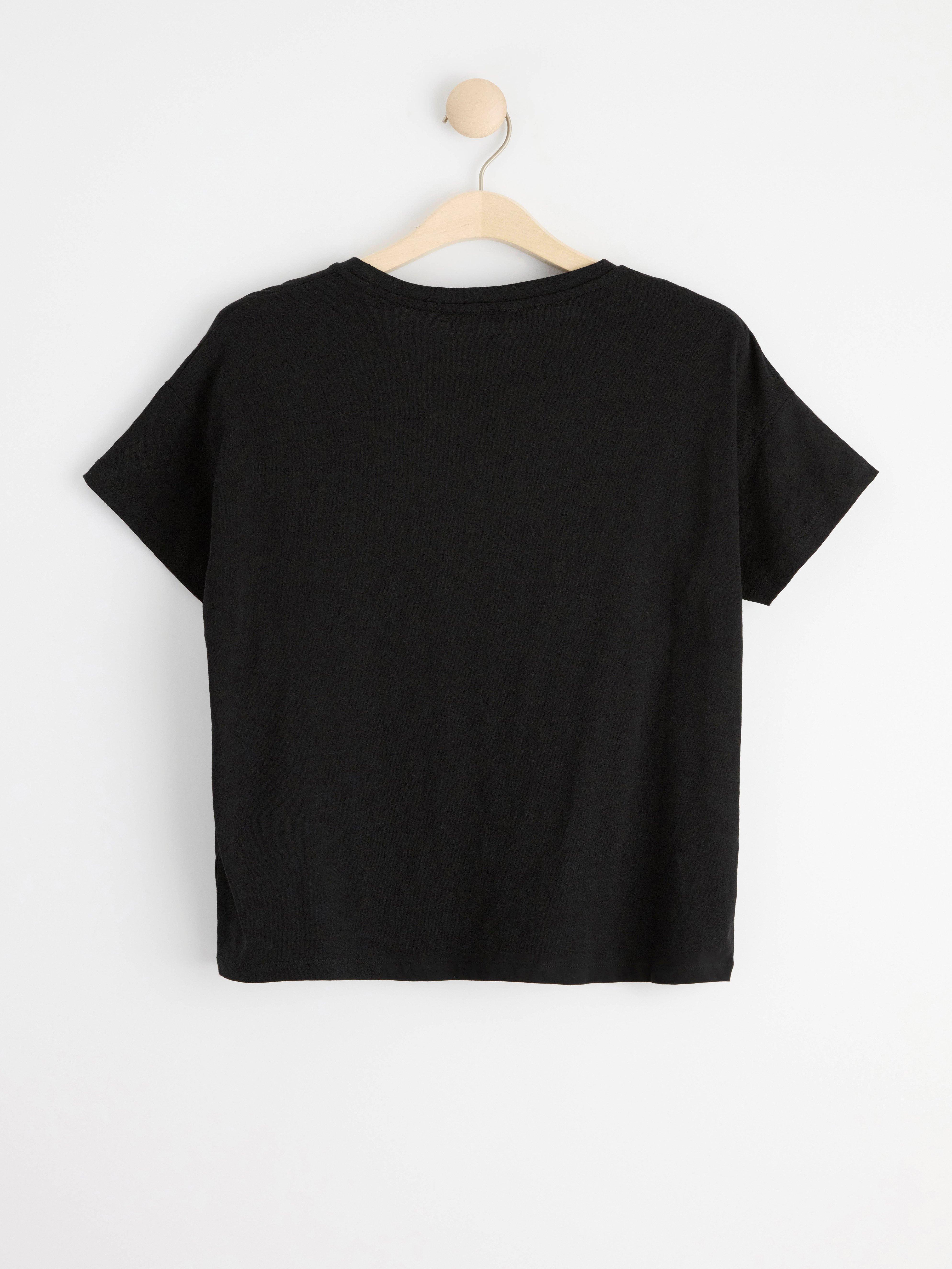 Cotton t-shirt Black
