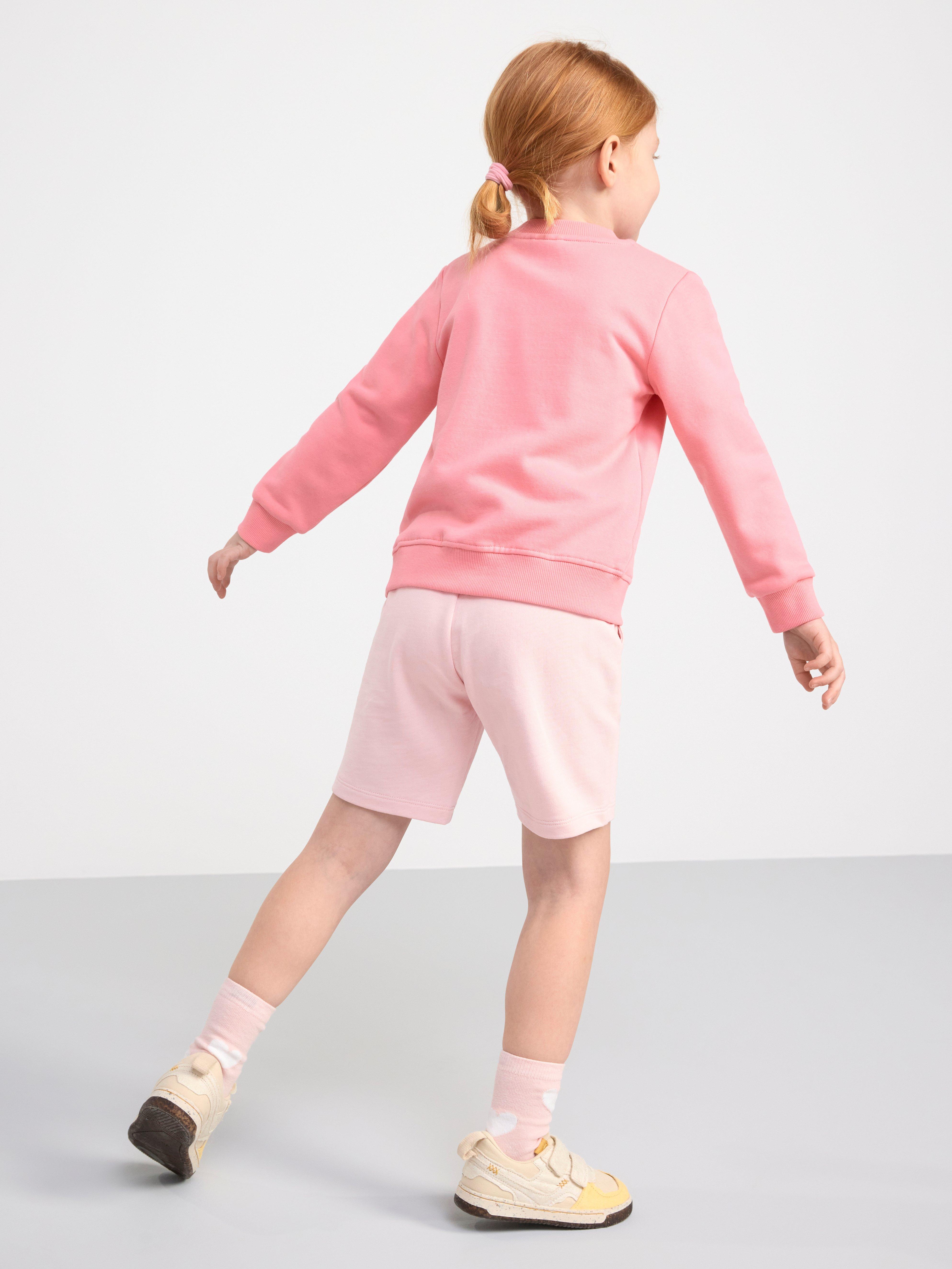 Sweater with zipper Pink