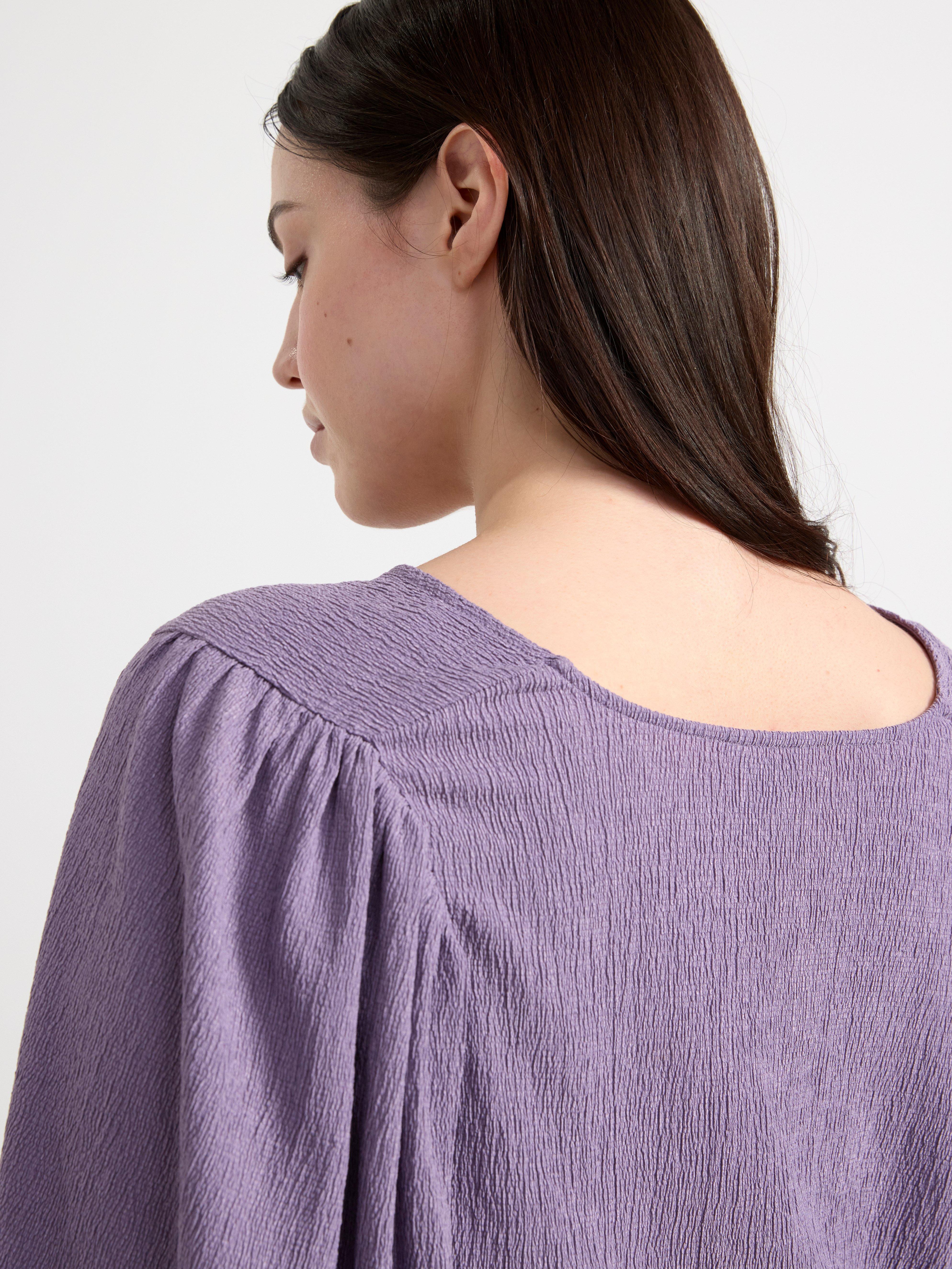 Puff sleeve blouse Dusty Lilac
