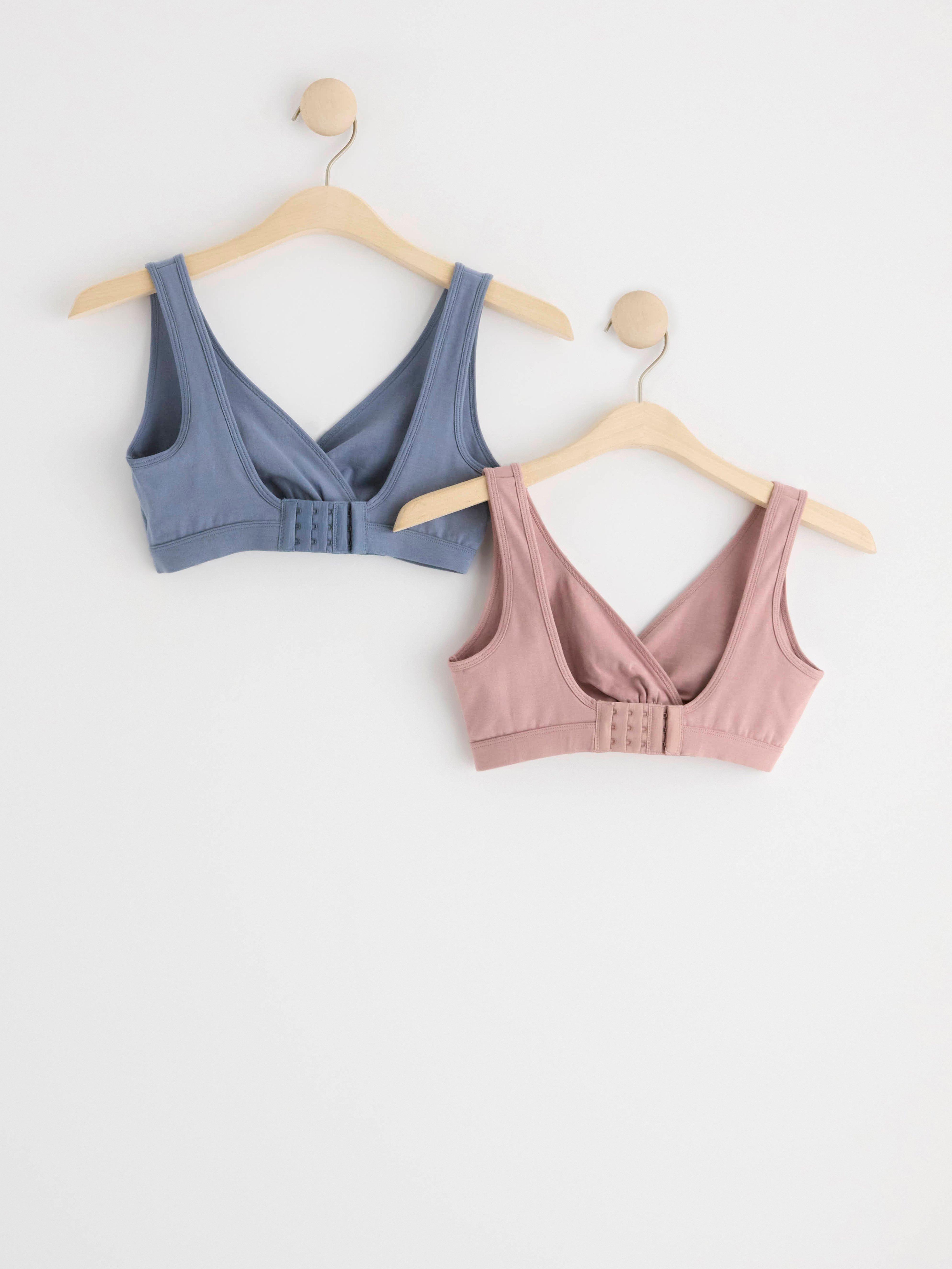 2-pack  MOM Nursing bra Dark Dusty Blue