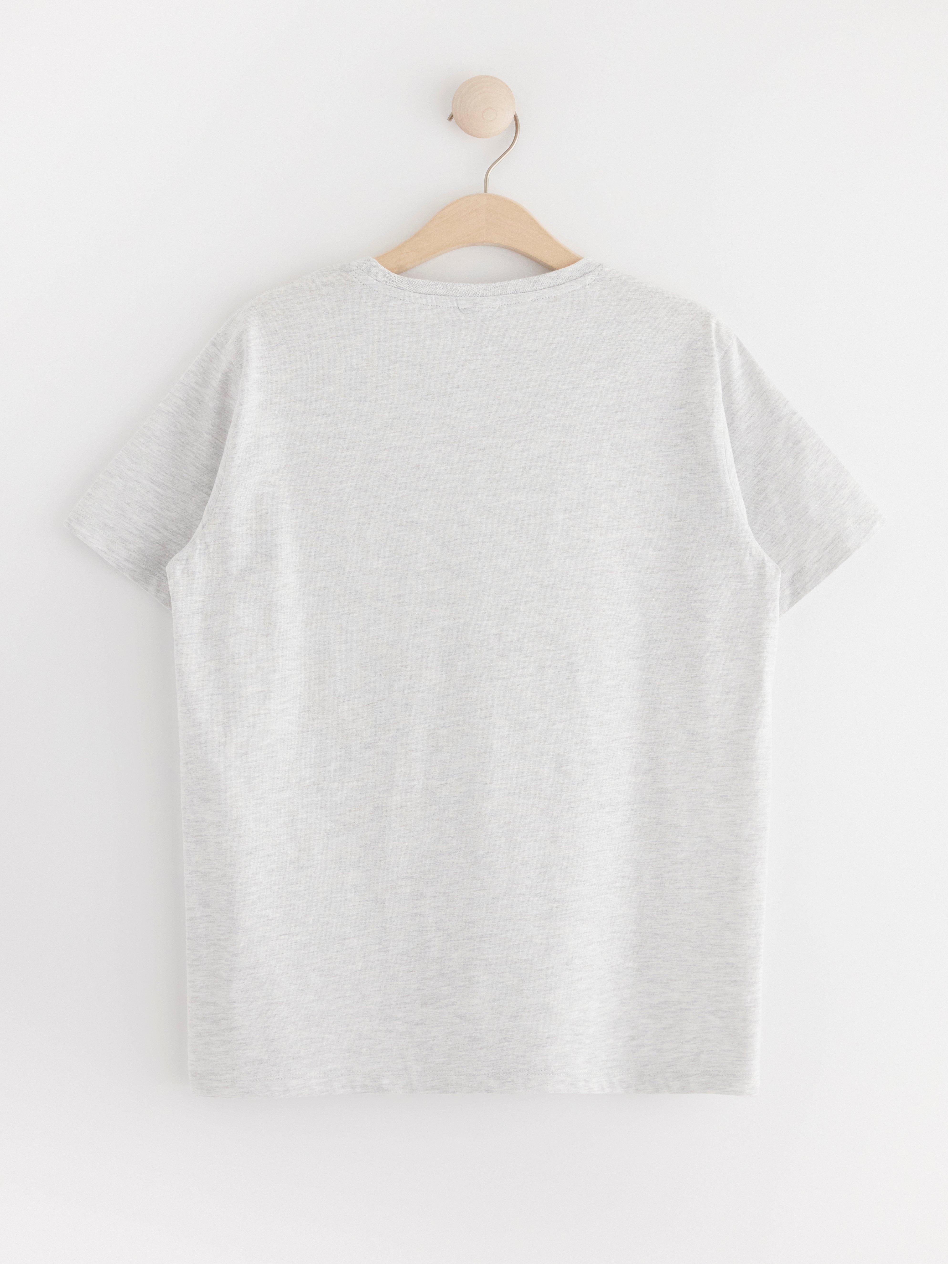 T-shirt with Among Us print Light grey melange