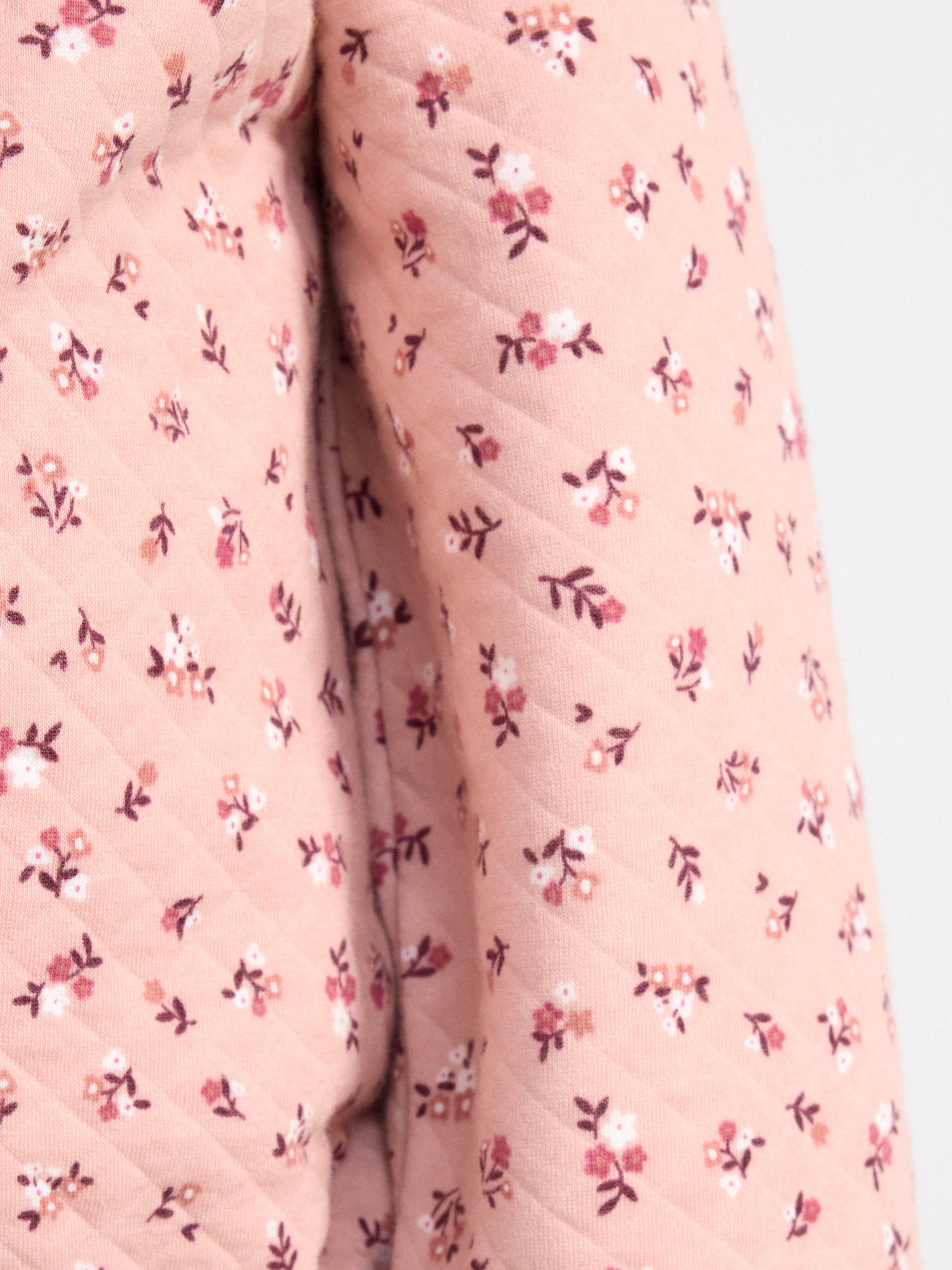 Jacket with flowers Dusty Pink