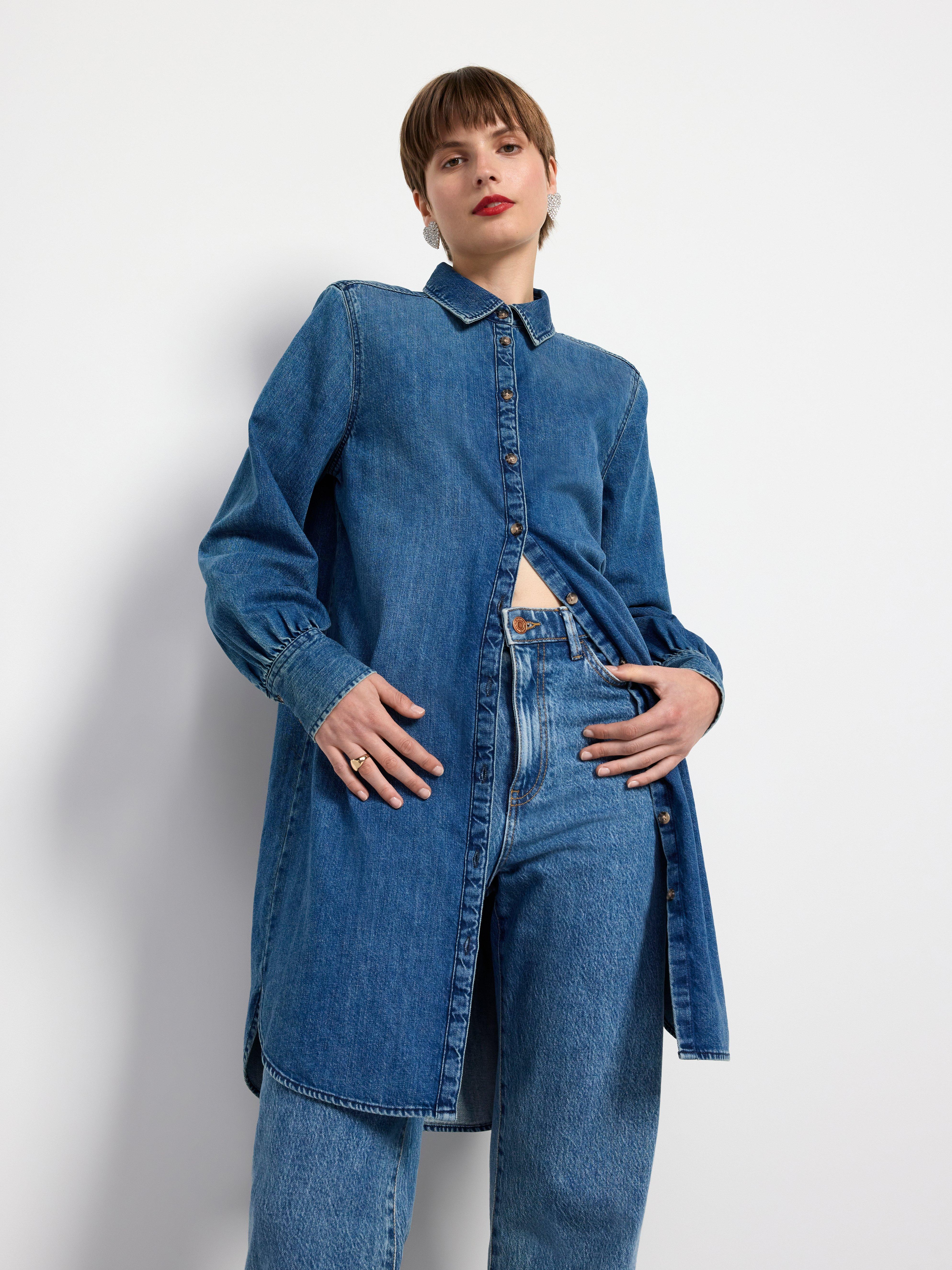 Denim dress Denim blue