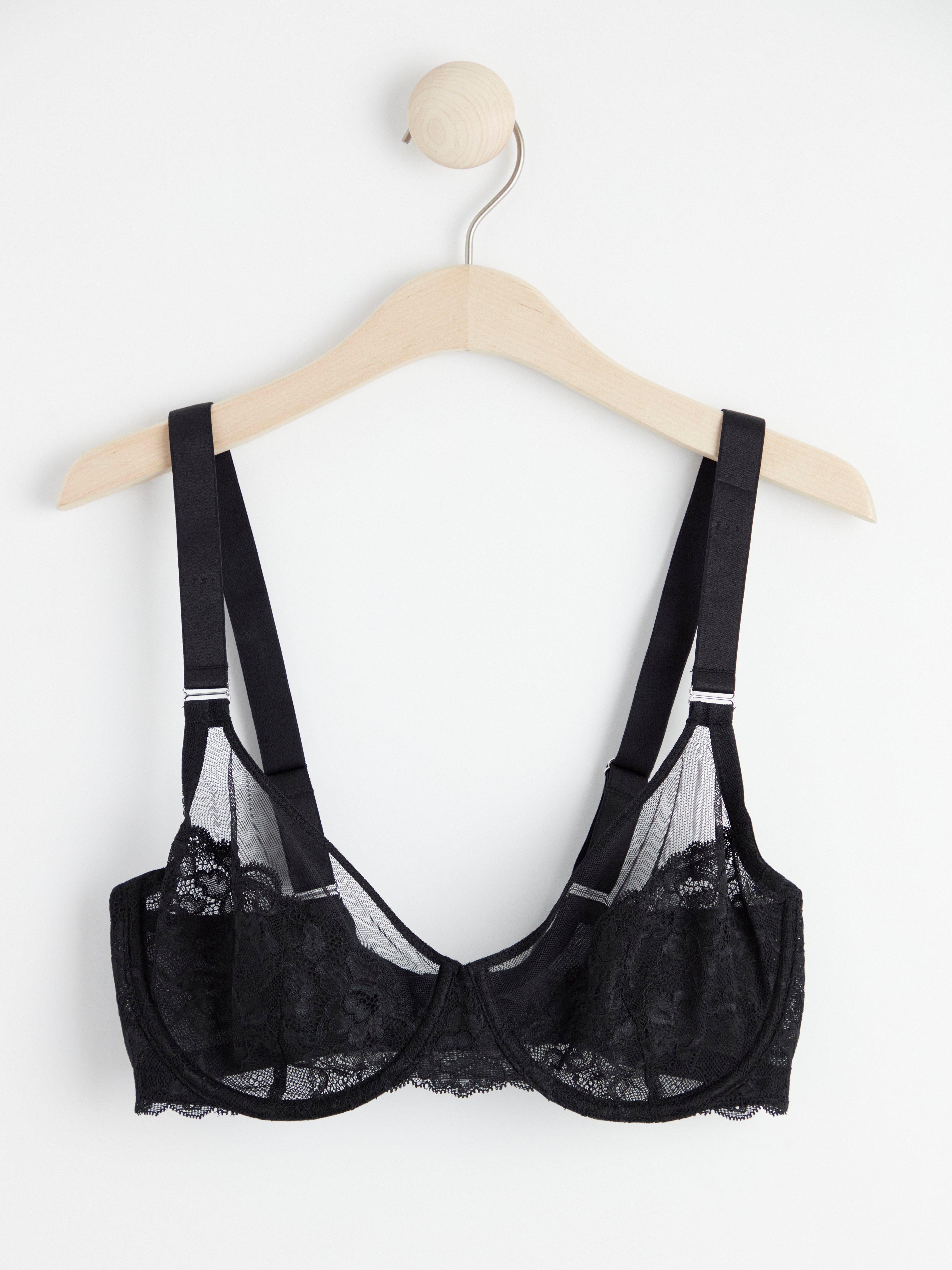 Aster unpadded bra Black