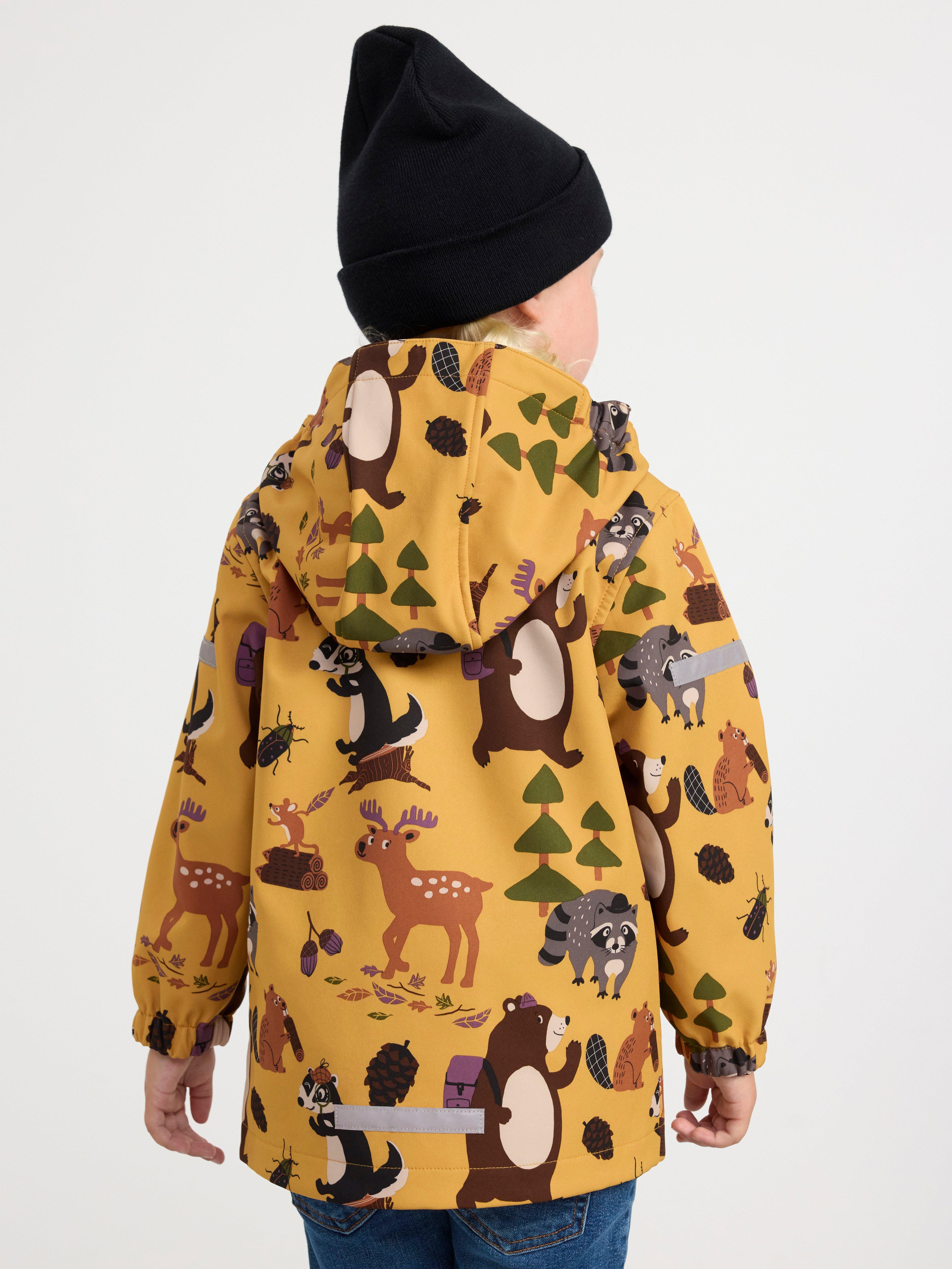 FIX Waterproof softshell jacket Dusty Yellow