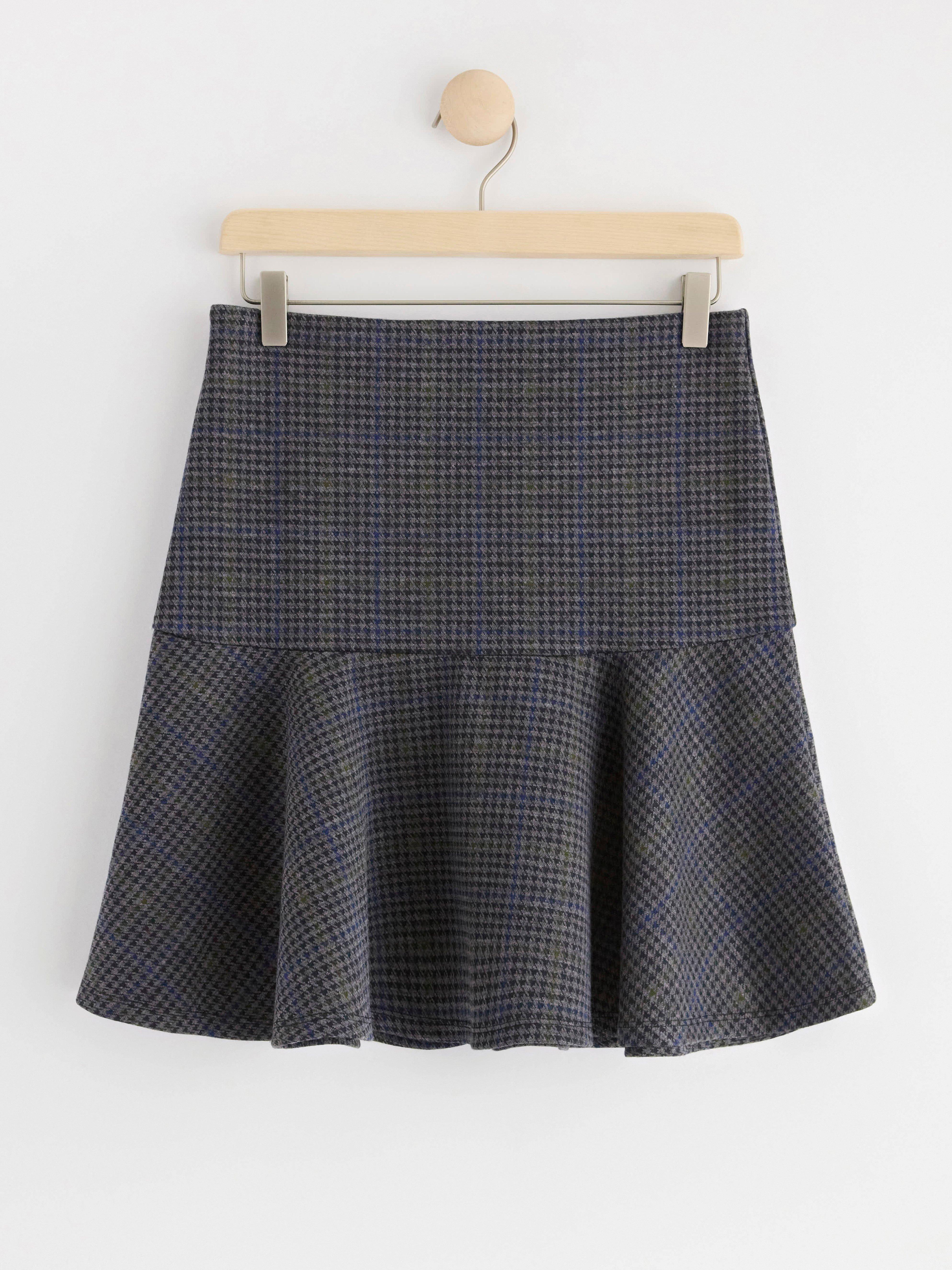 Mini skirt Dark Grey Melange