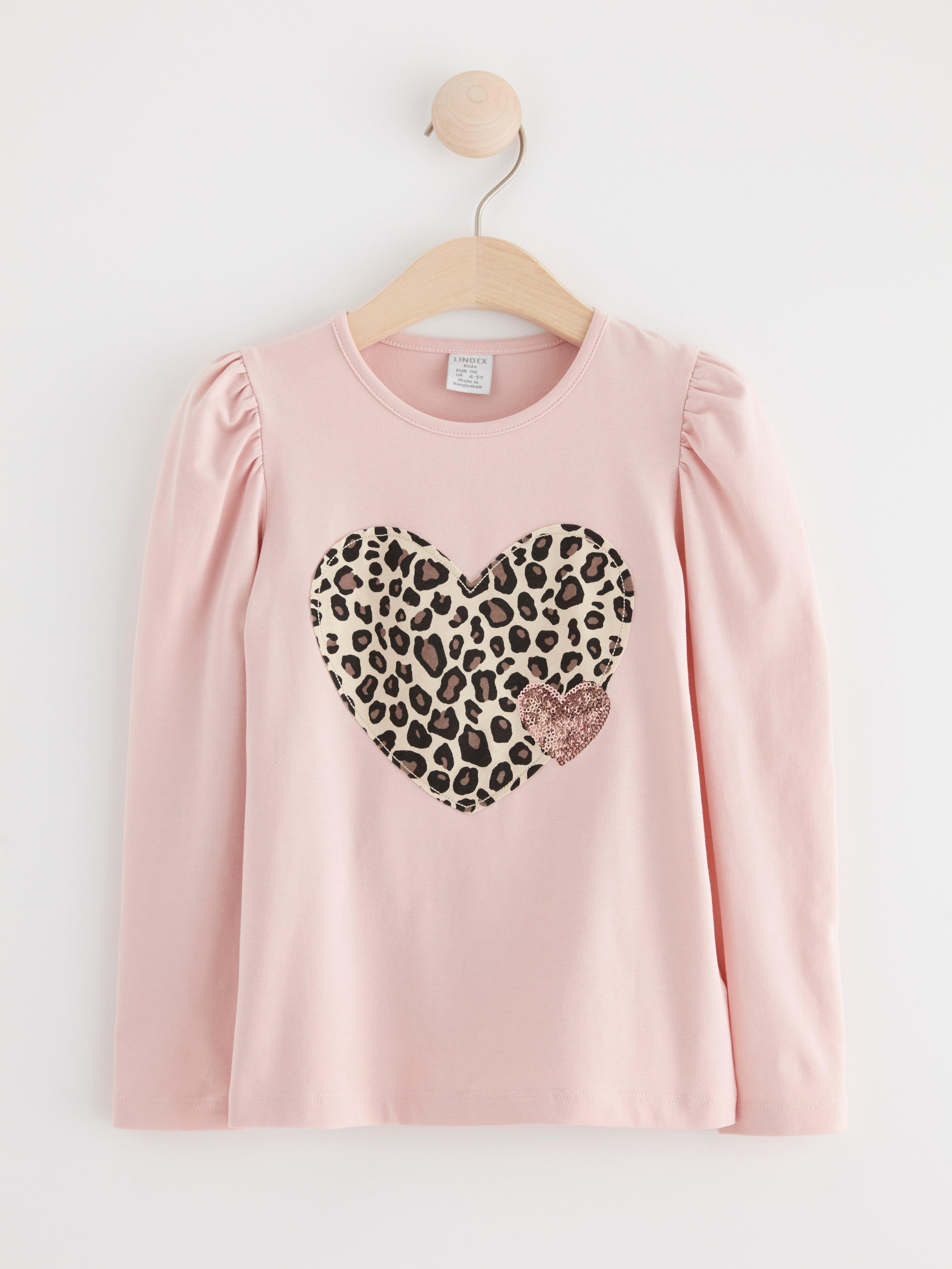 Top with heart Light Dusty Pink