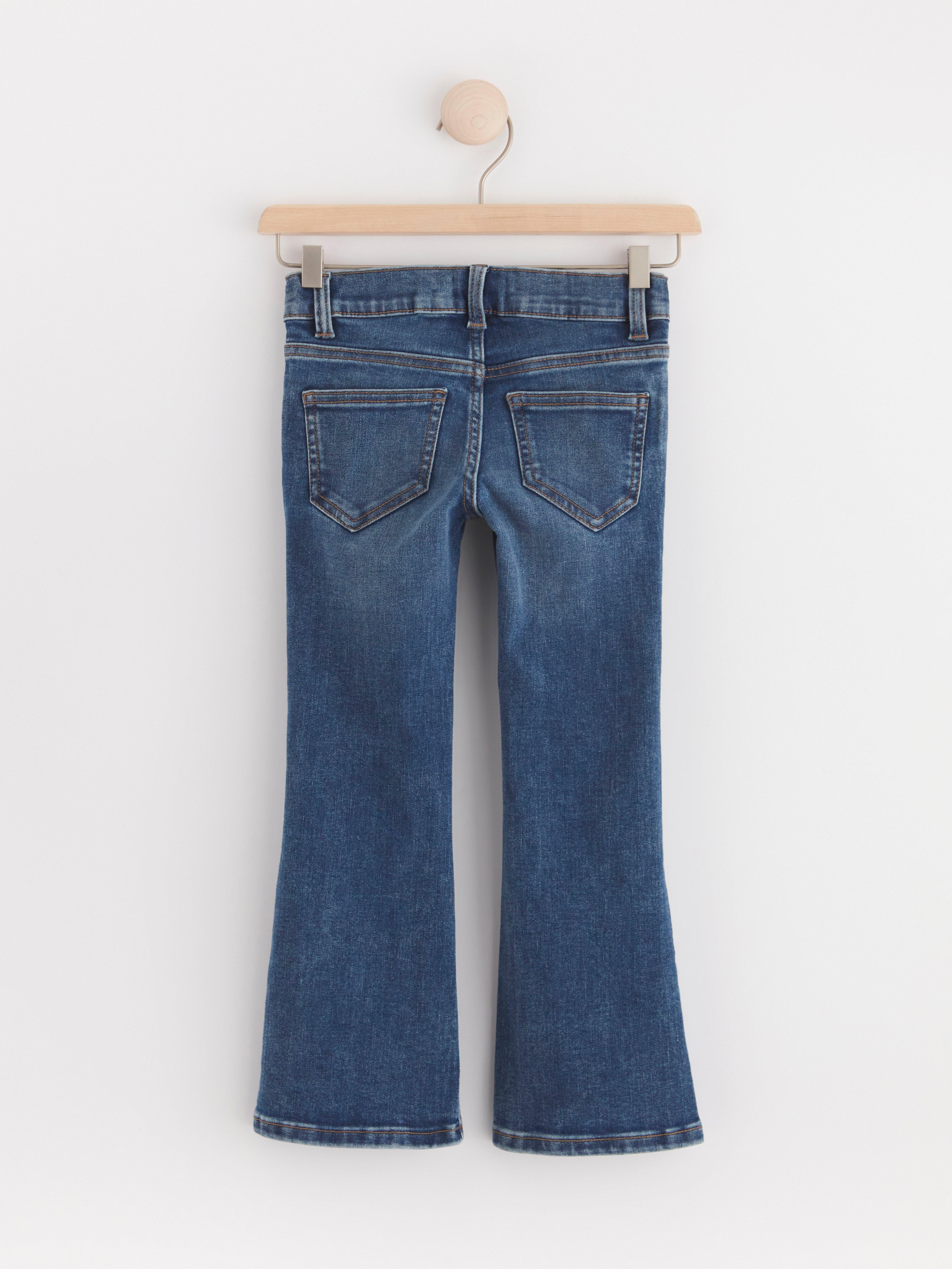 FREJA Flared leg Jeans Dark denim