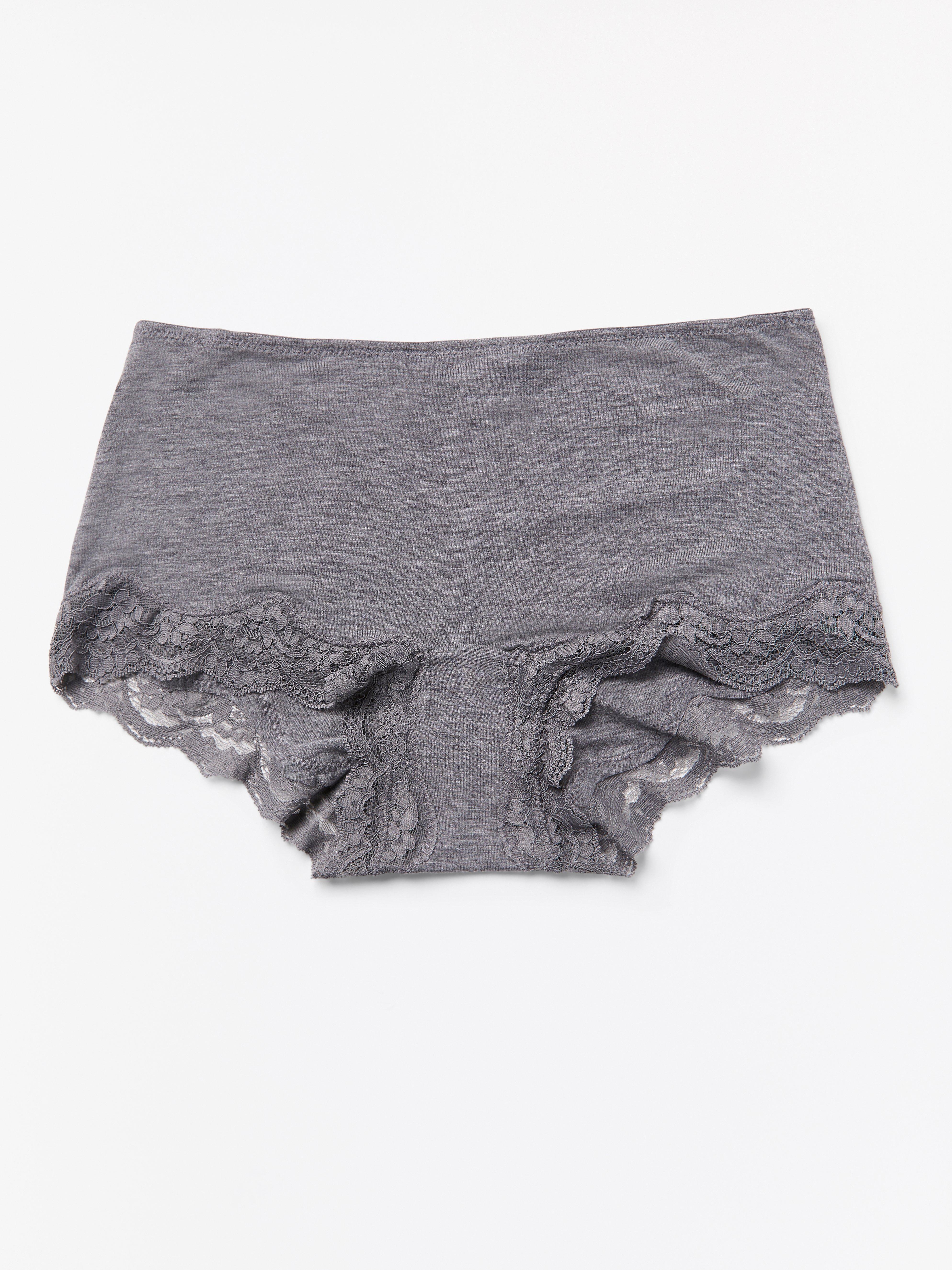 Boxer Regular Briefs Grey Melange