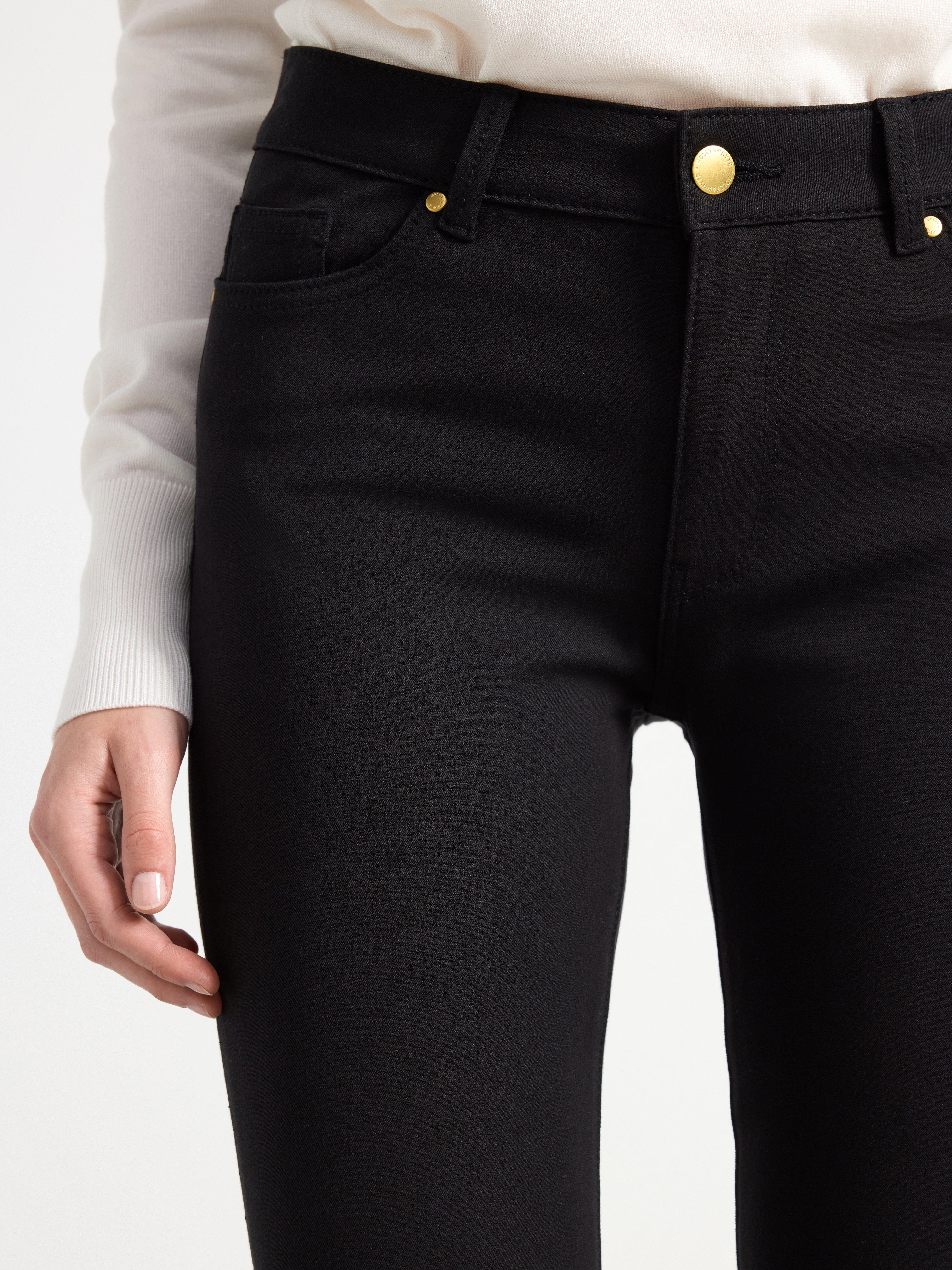 TOVA Slim fit trousers Black