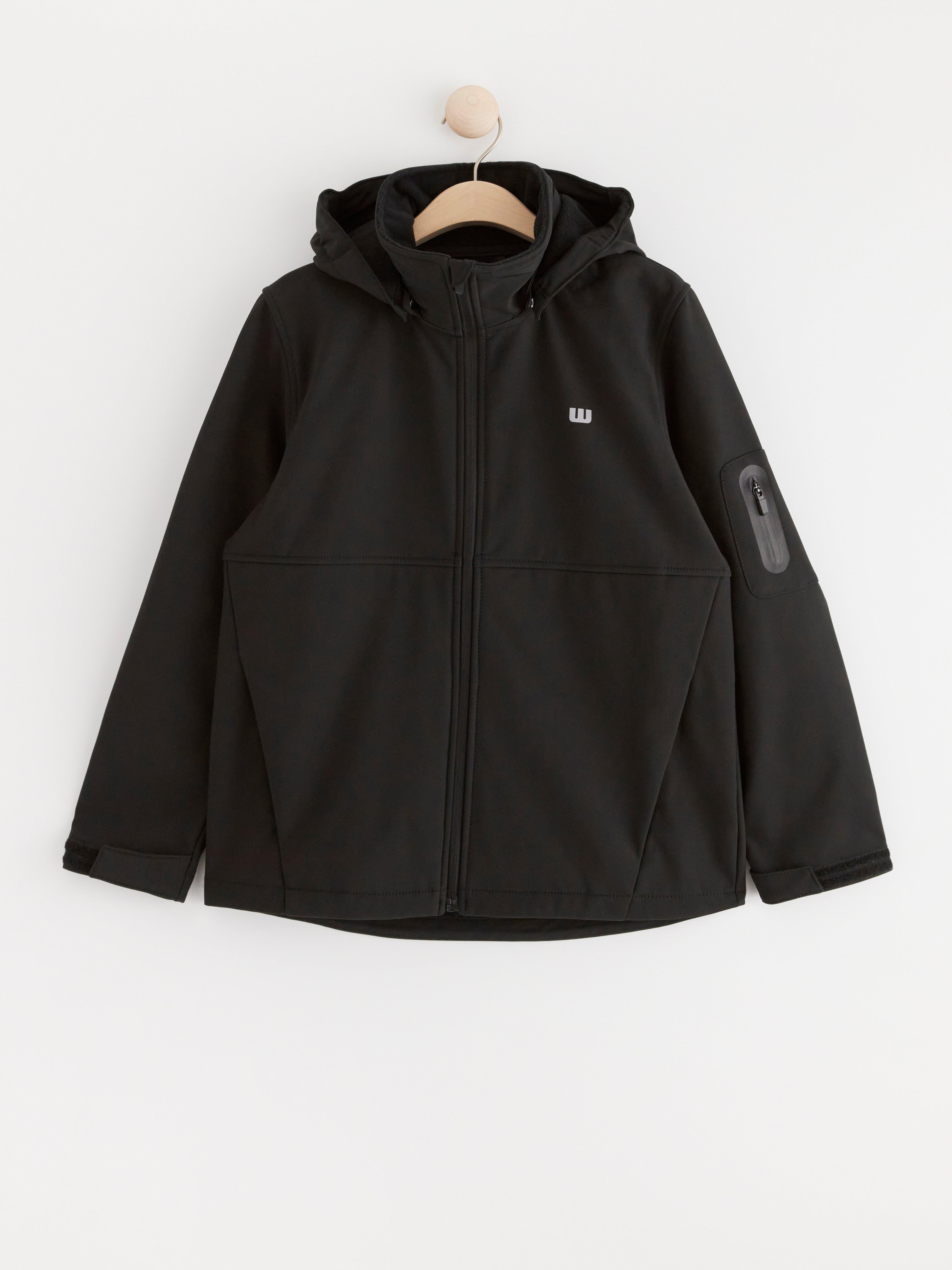 Waterproof softshell jacket Black
