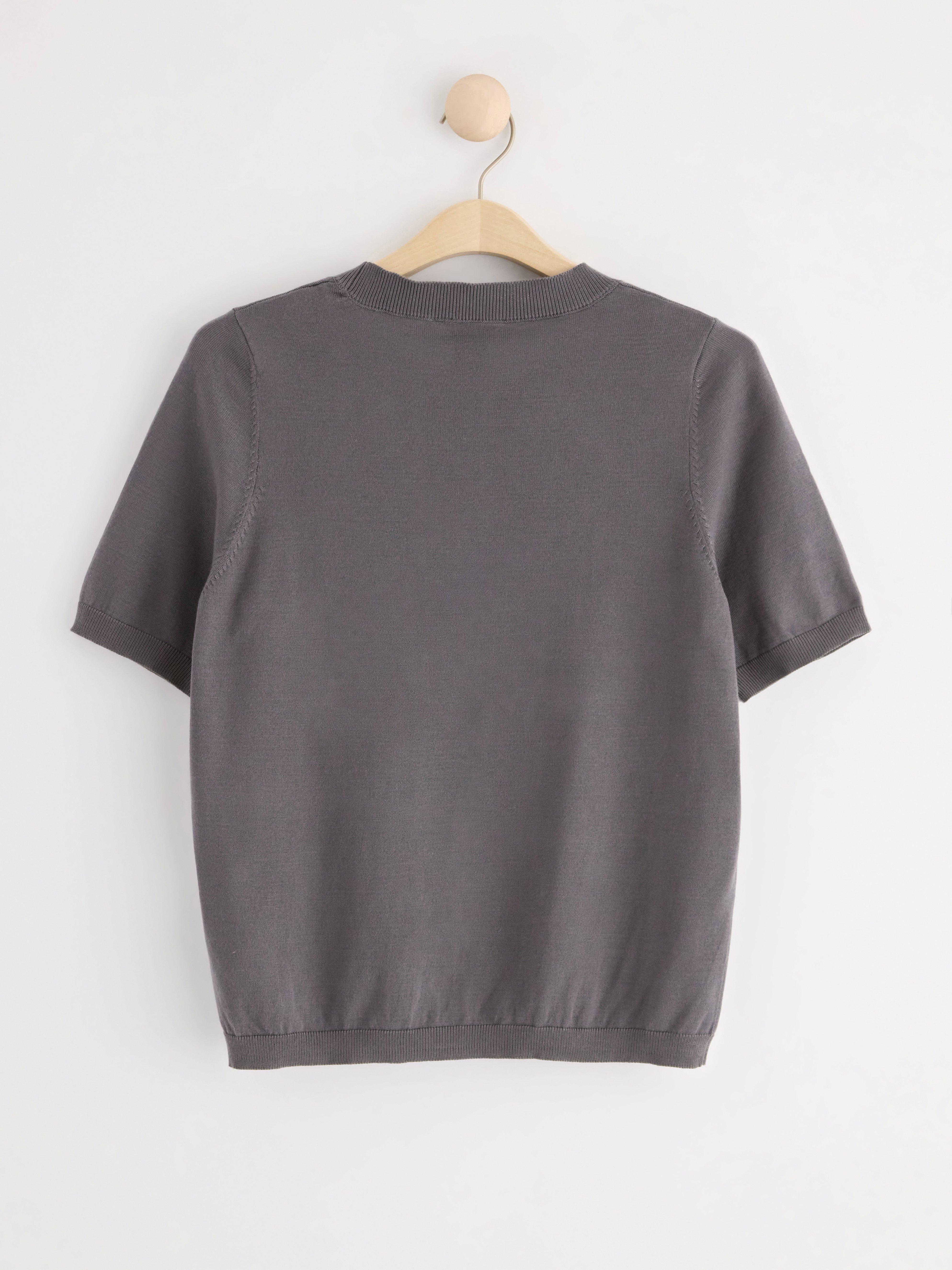 Jumper fine-knitted Dark Grey