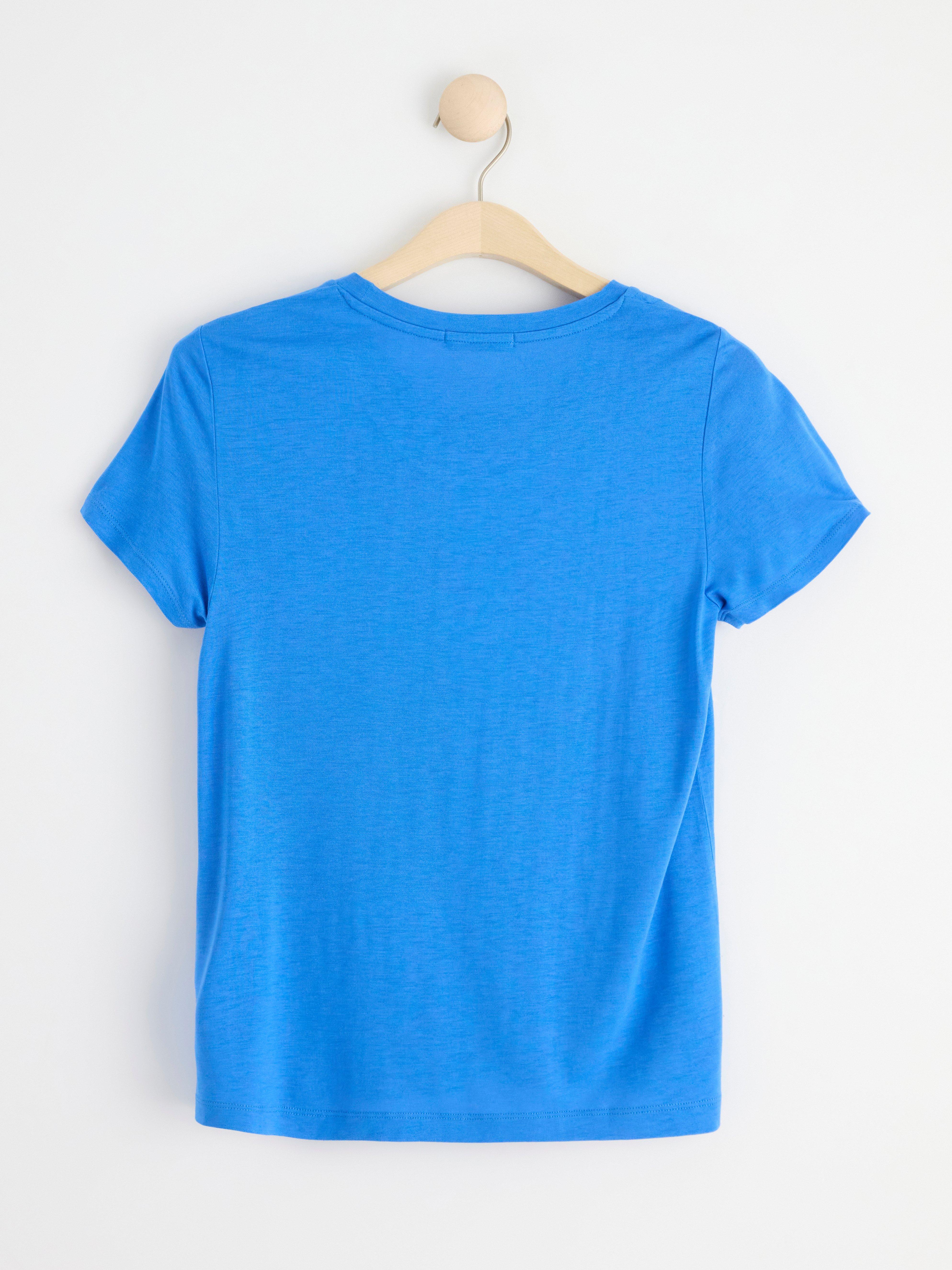 Short sleeve top Blue