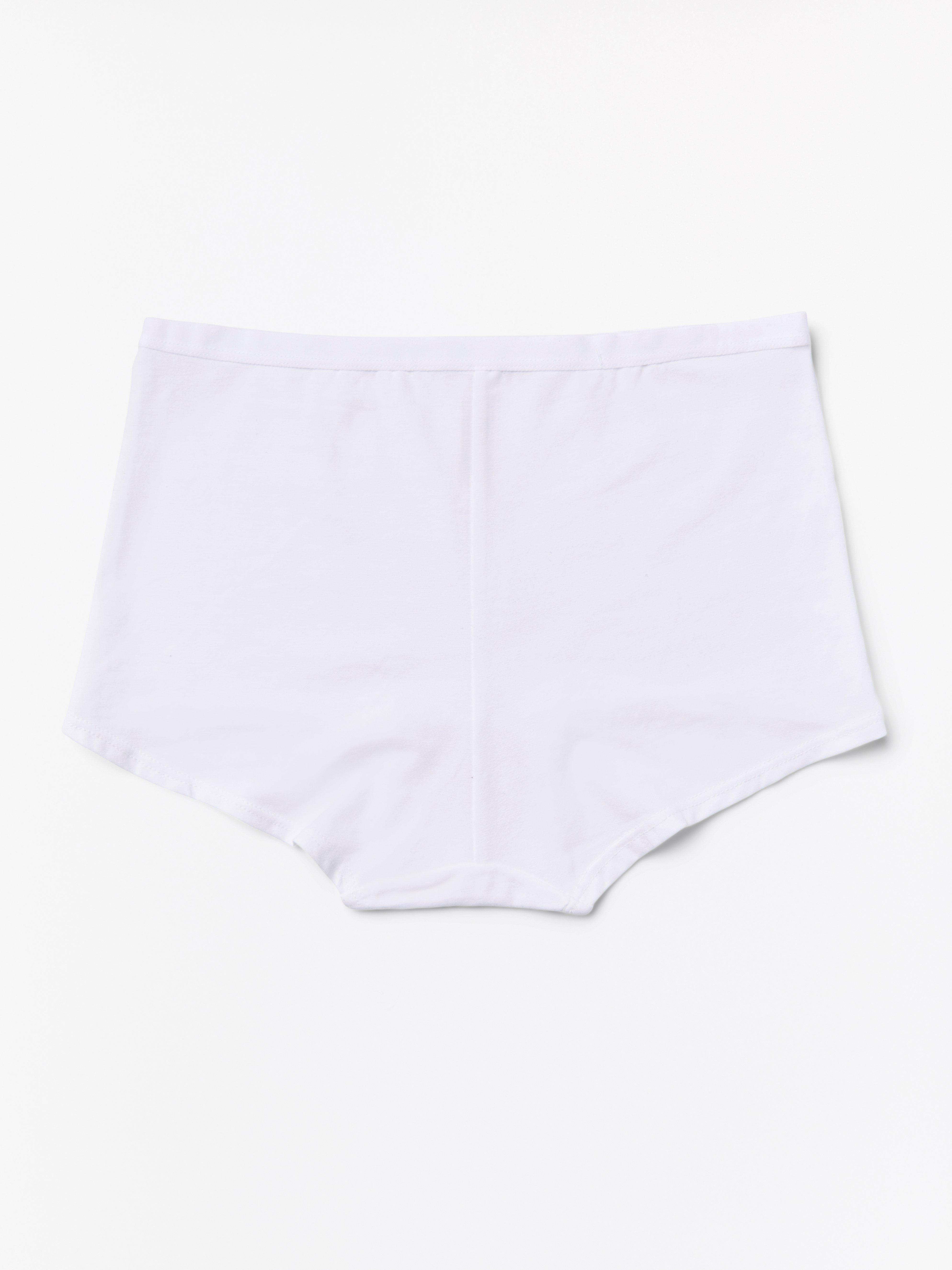 Boxer High Briefs White